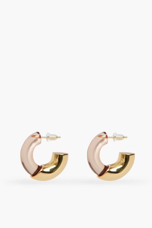 Caramel Infinity Hoops