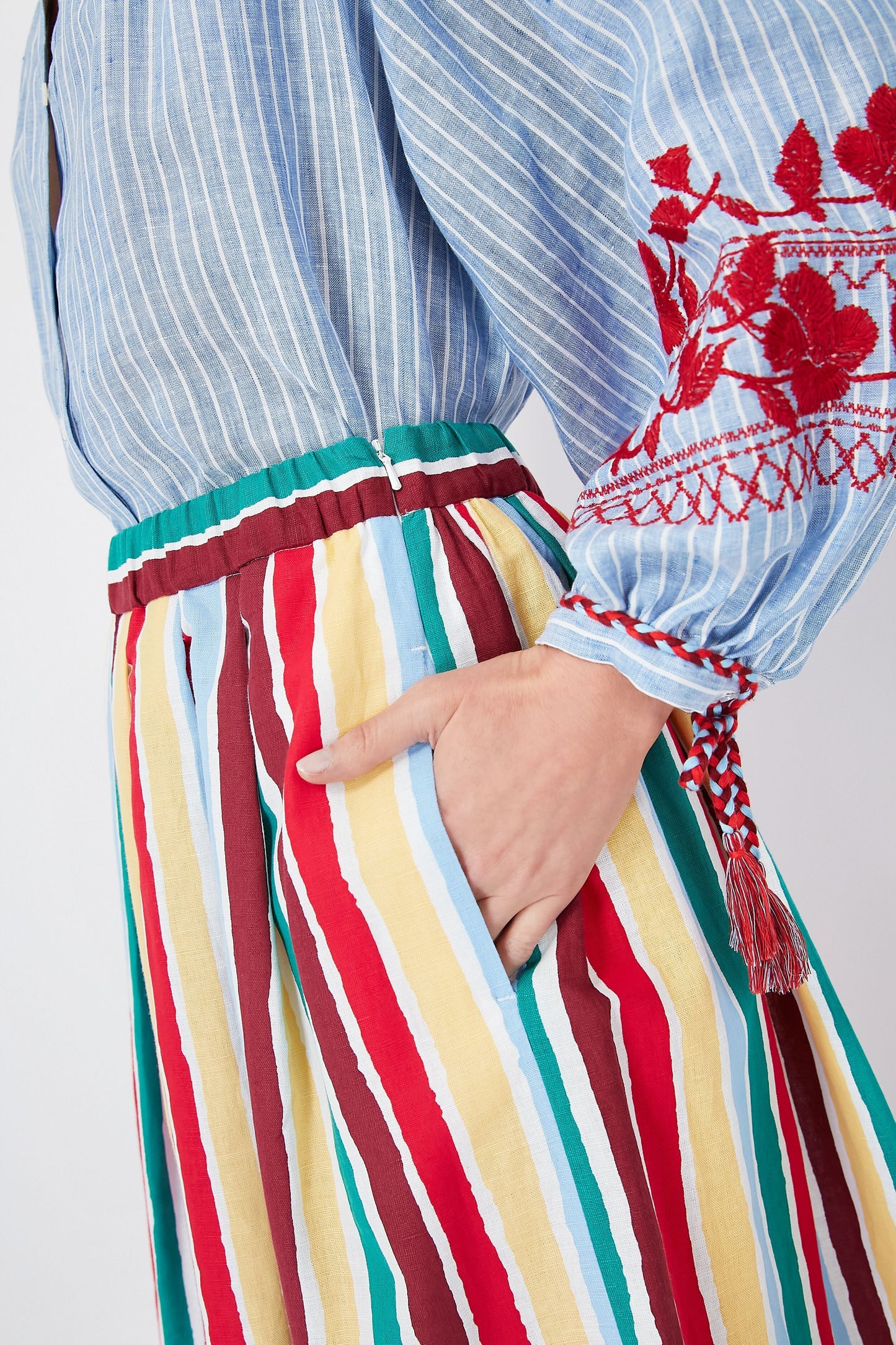 Bright Yellow Cannes Skirt