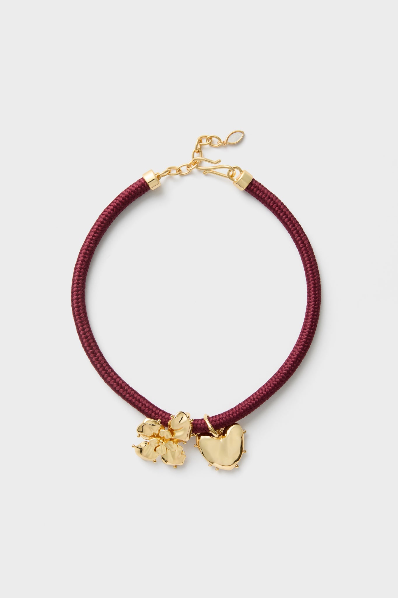 Maroon Lelani Necklace