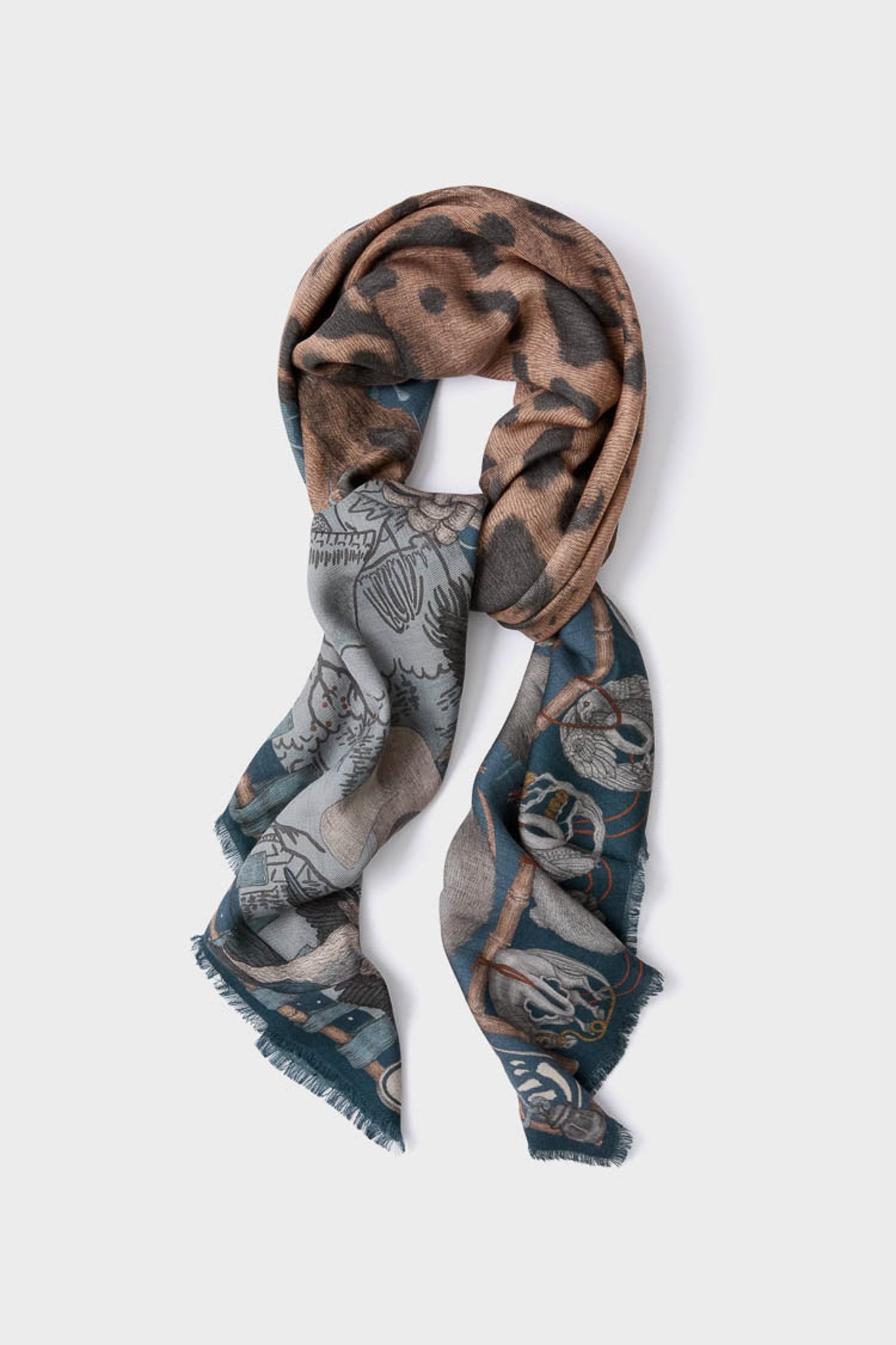 The Lunar Leopard Winter Large 135 cm Scarf