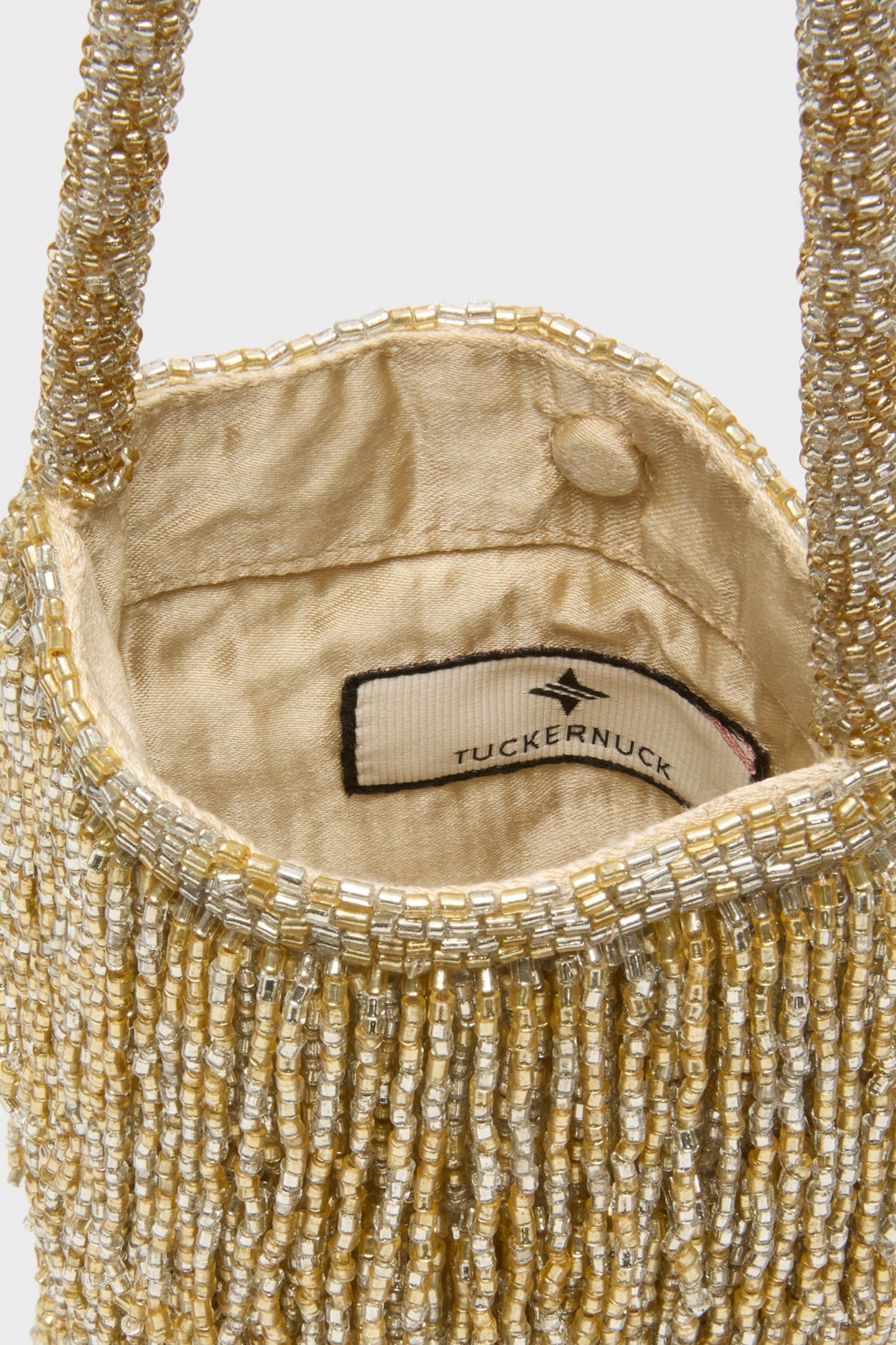 Gold Beaded Josephine Mini Bag