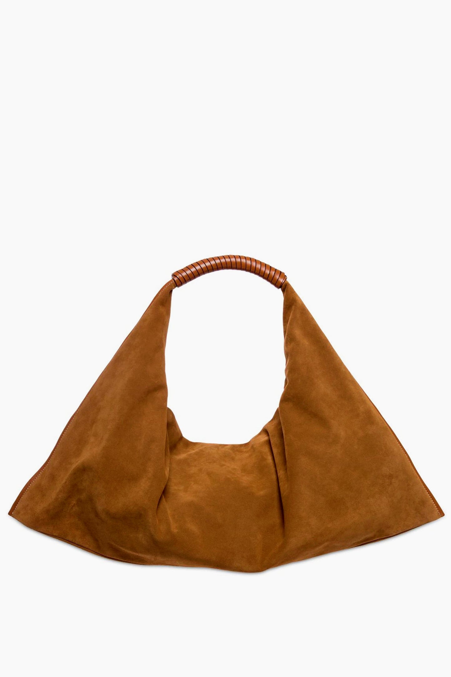 Tan Suede Jetson Bag
