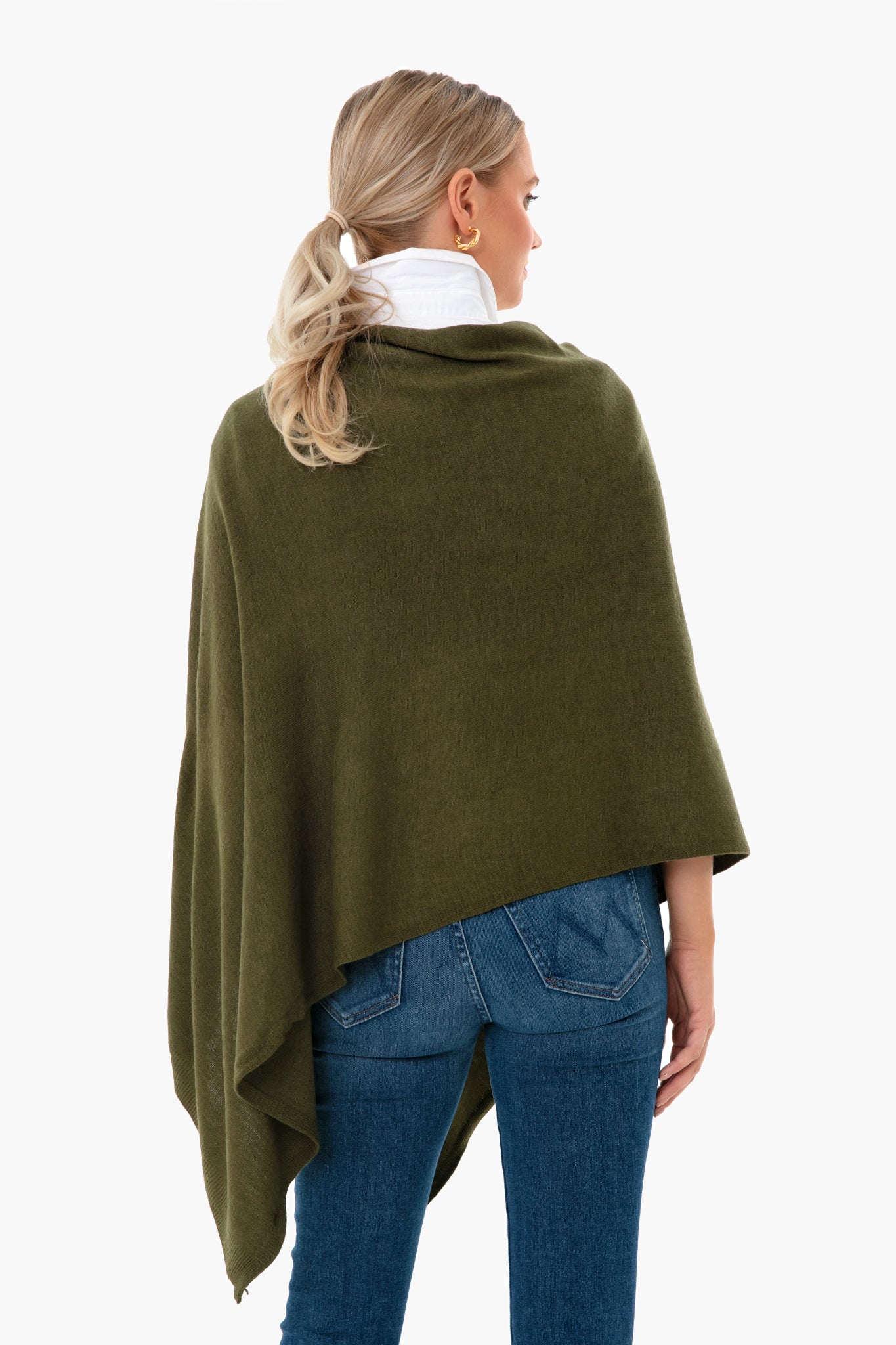 Army Green Monterey Poncho