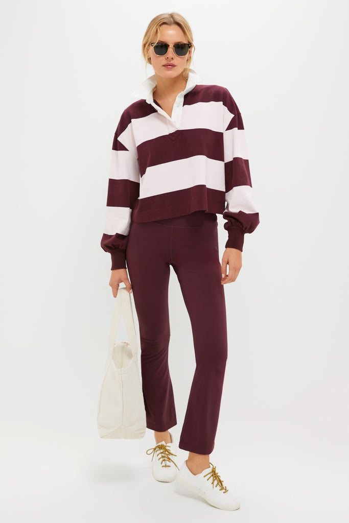 Winetasting High Rise Compression Spandex Millie Yoga Pant