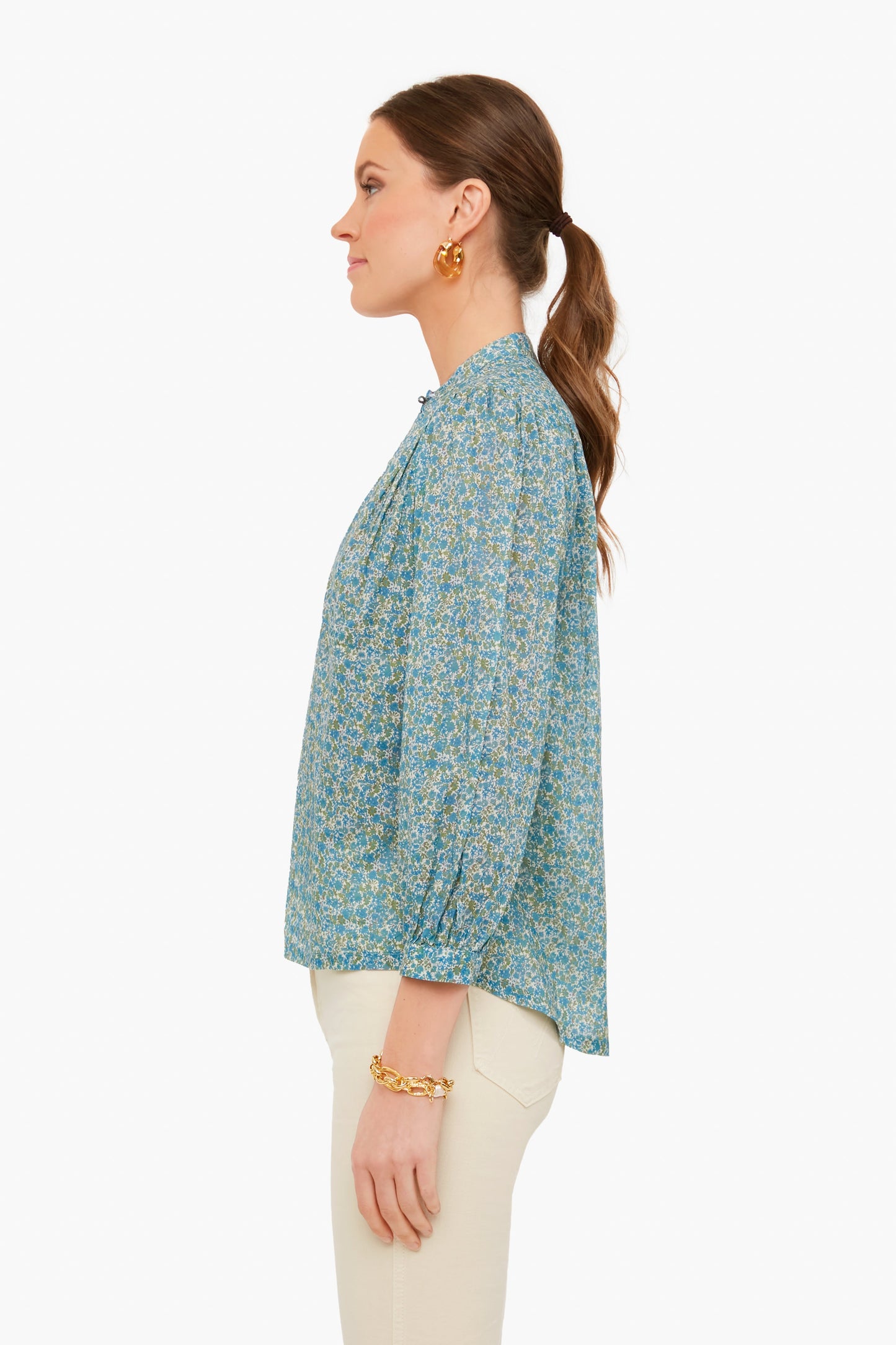 Tidepool Ditsy Bailey Blouse