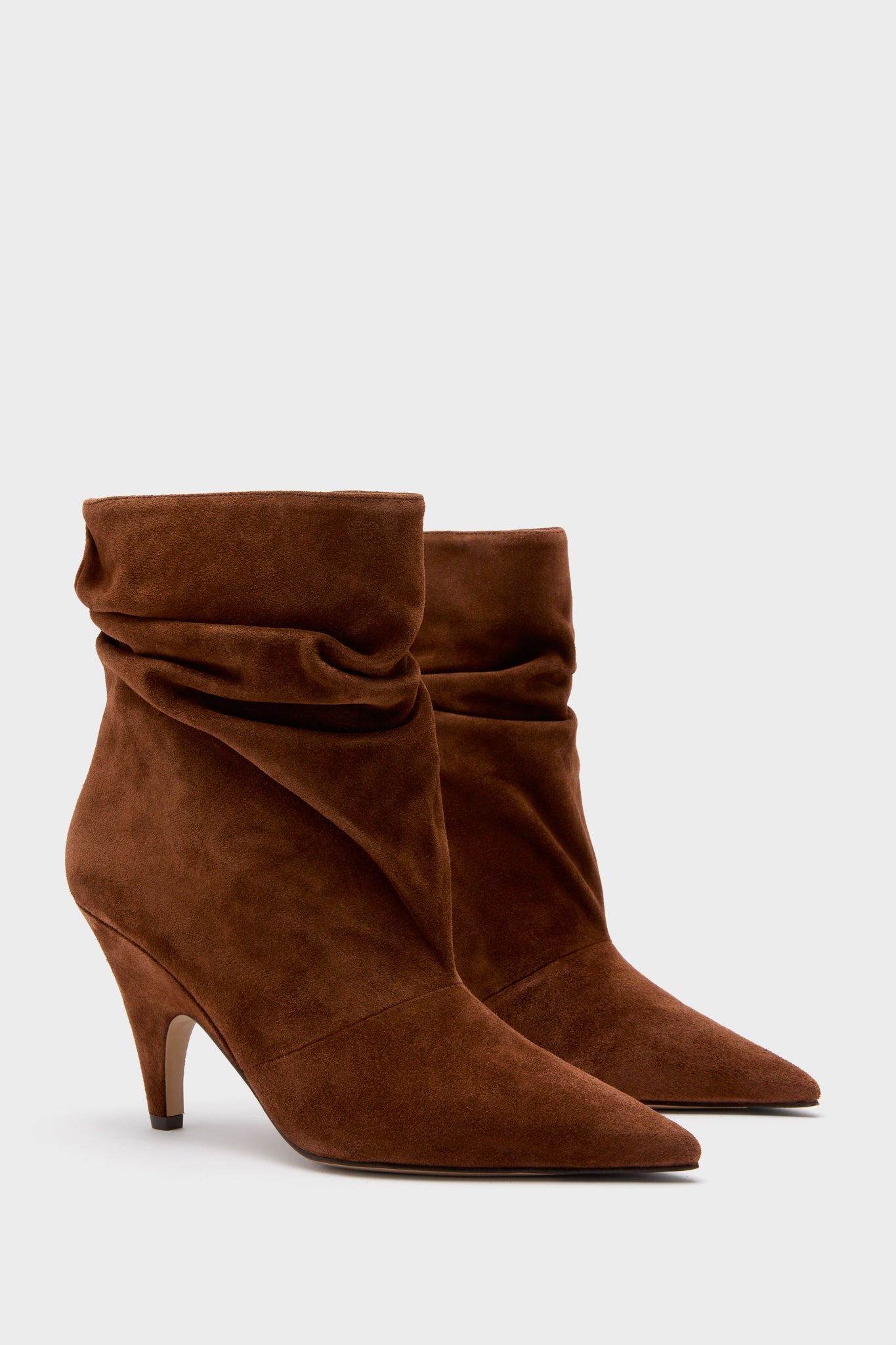 Rich Brown Tati Slouch Mini Boots