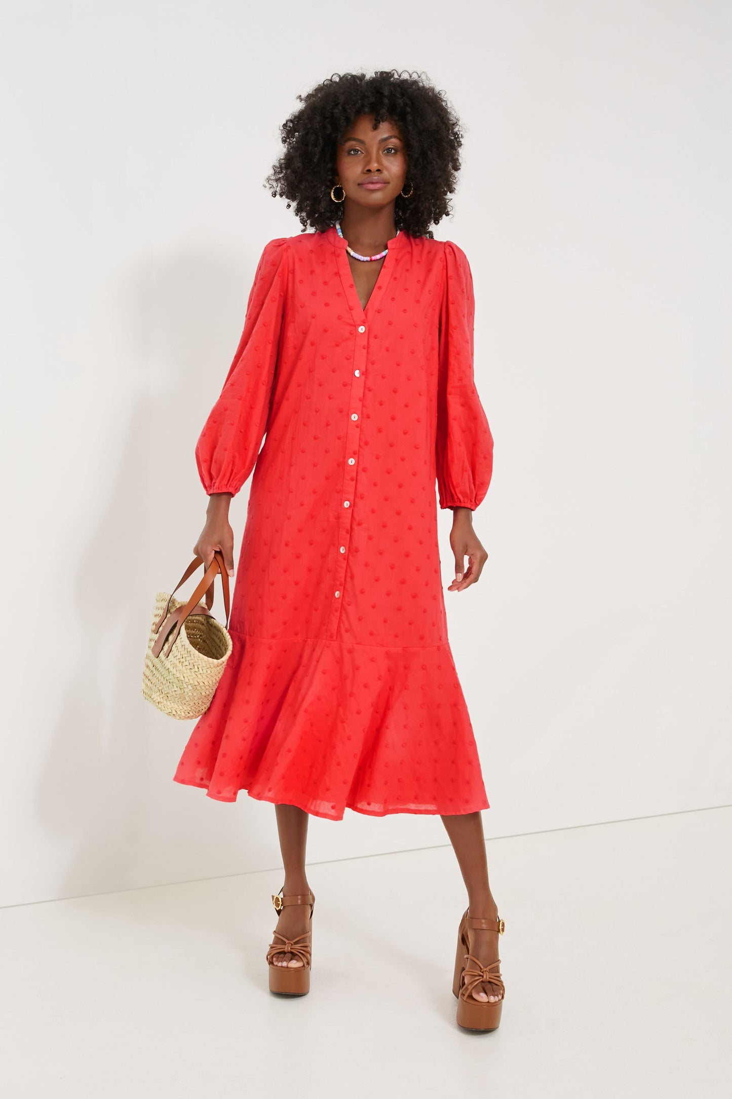 Rosso Red Leila Maxi Dress