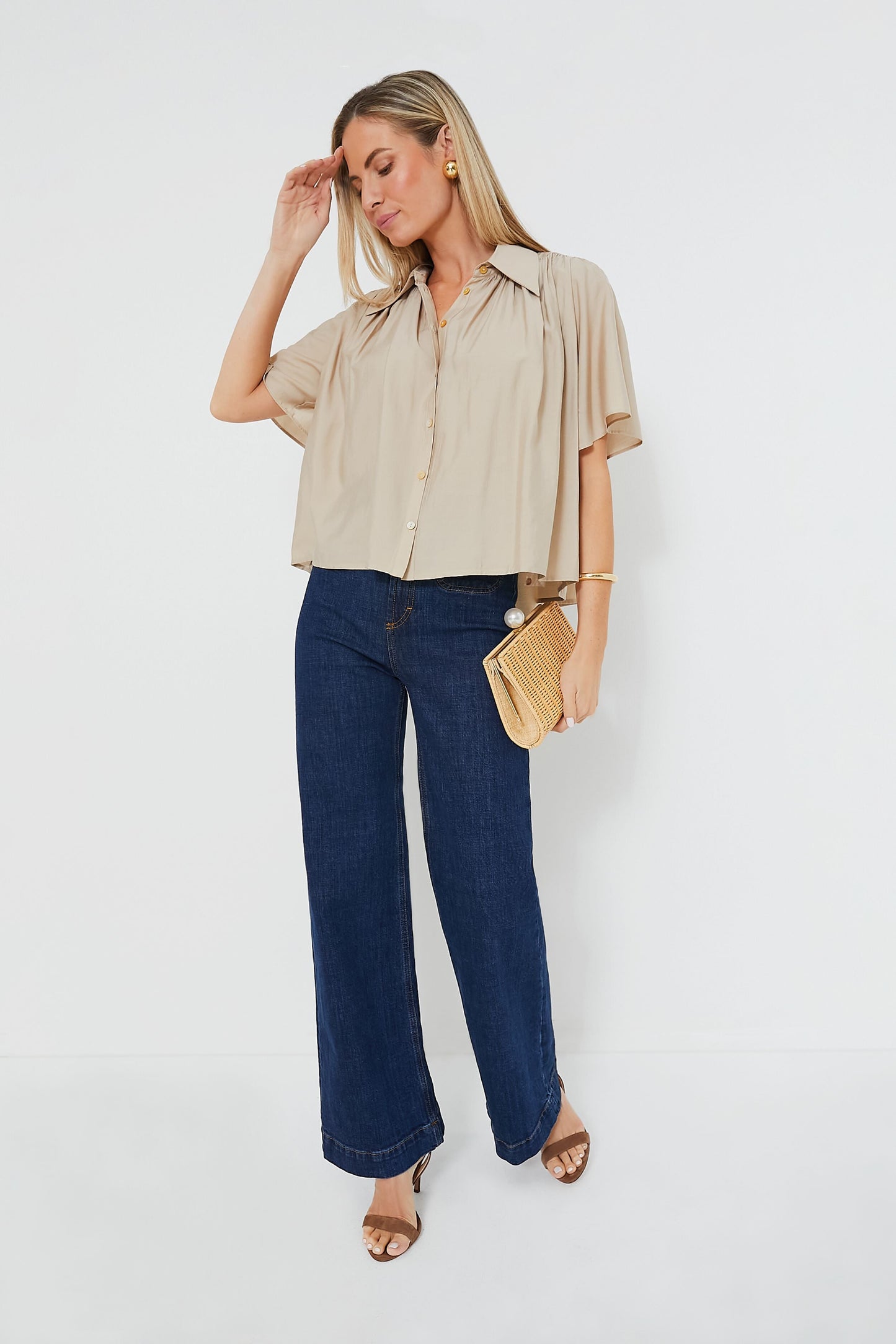 Champagne Clemens Blouse