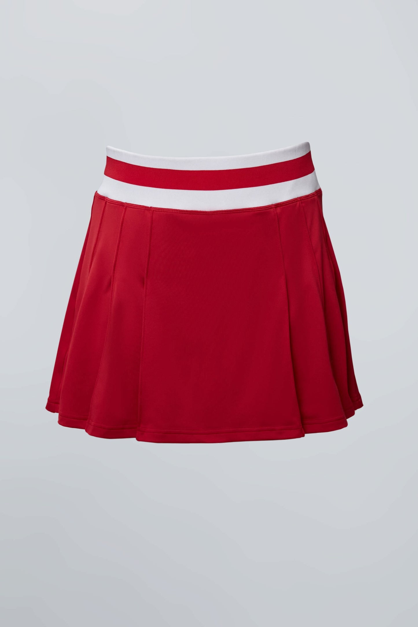 Retro Red 15 Inch Lydia Tennis Skirt