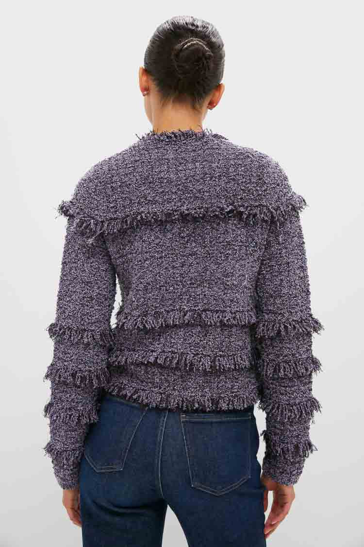 Dewberry Gita Knit Tweed Jacket