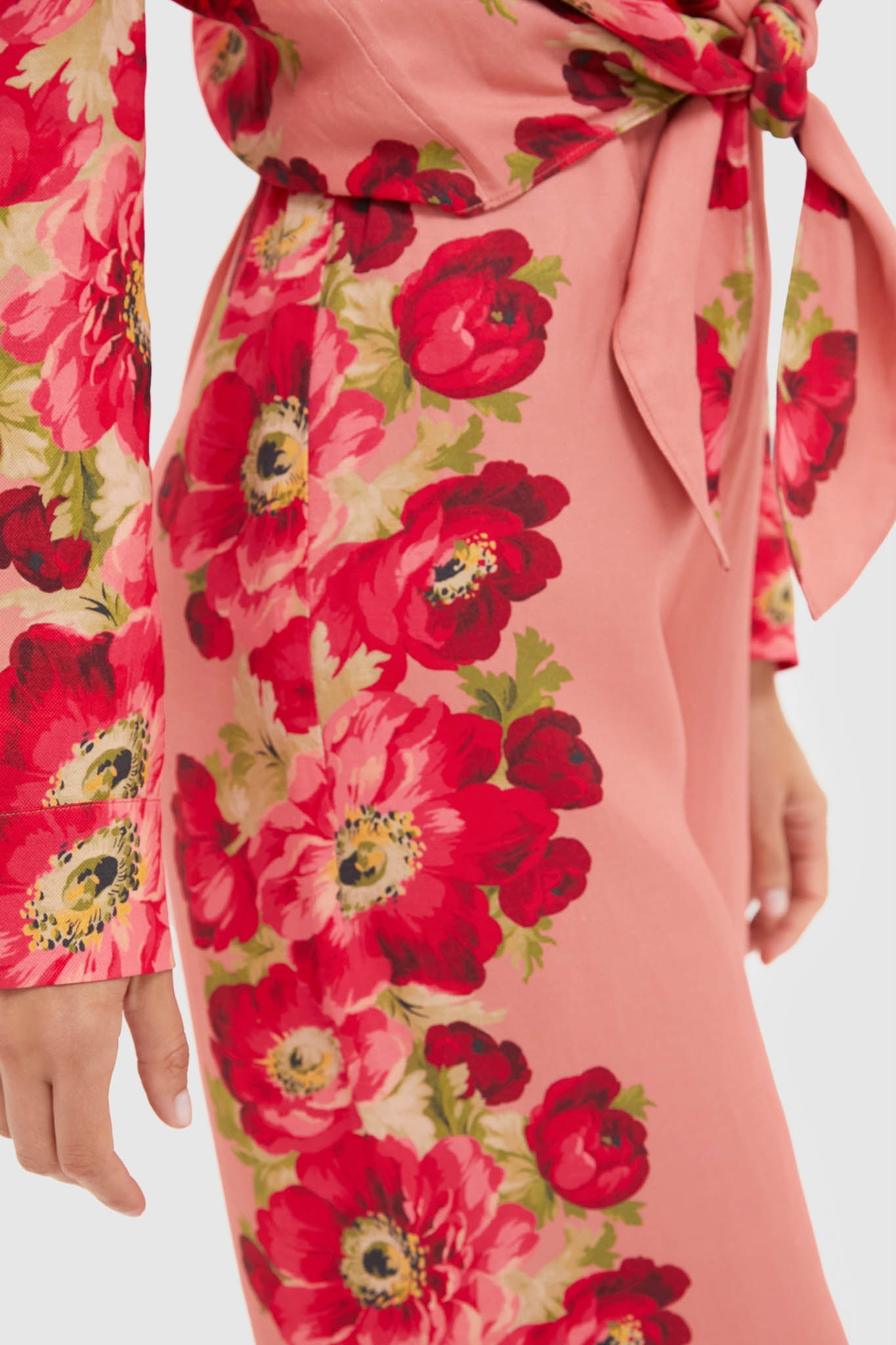 Coral Poppy Pierre Pants