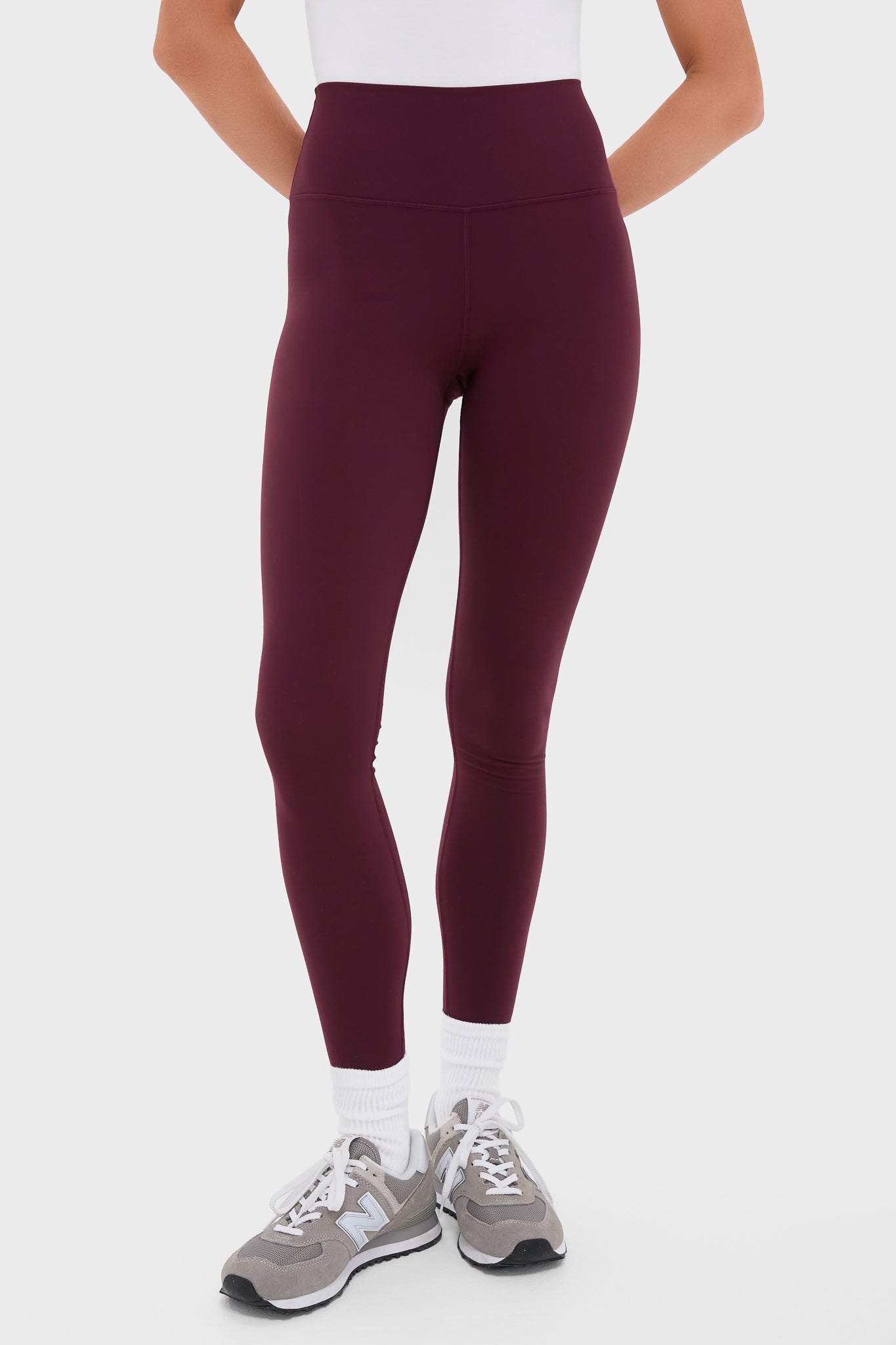 Winetasting High Rise Long Compression Spandex MacKenzie Legging
