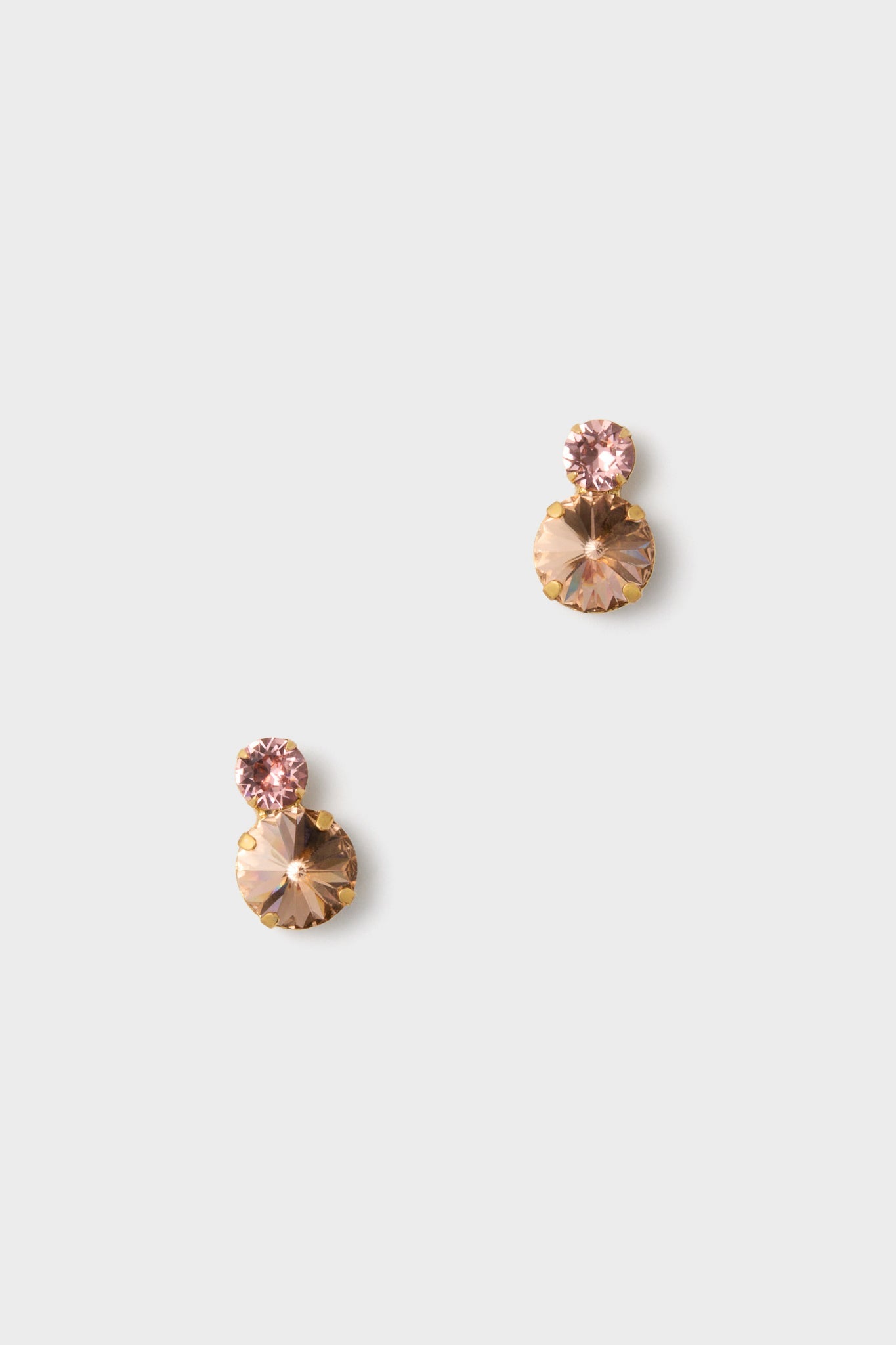 Rose Quartz Myrla Earrings