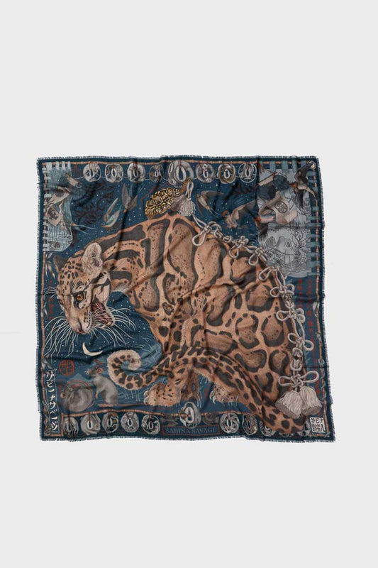 The Lunar Leopard Winter Large 135 cm Scarf