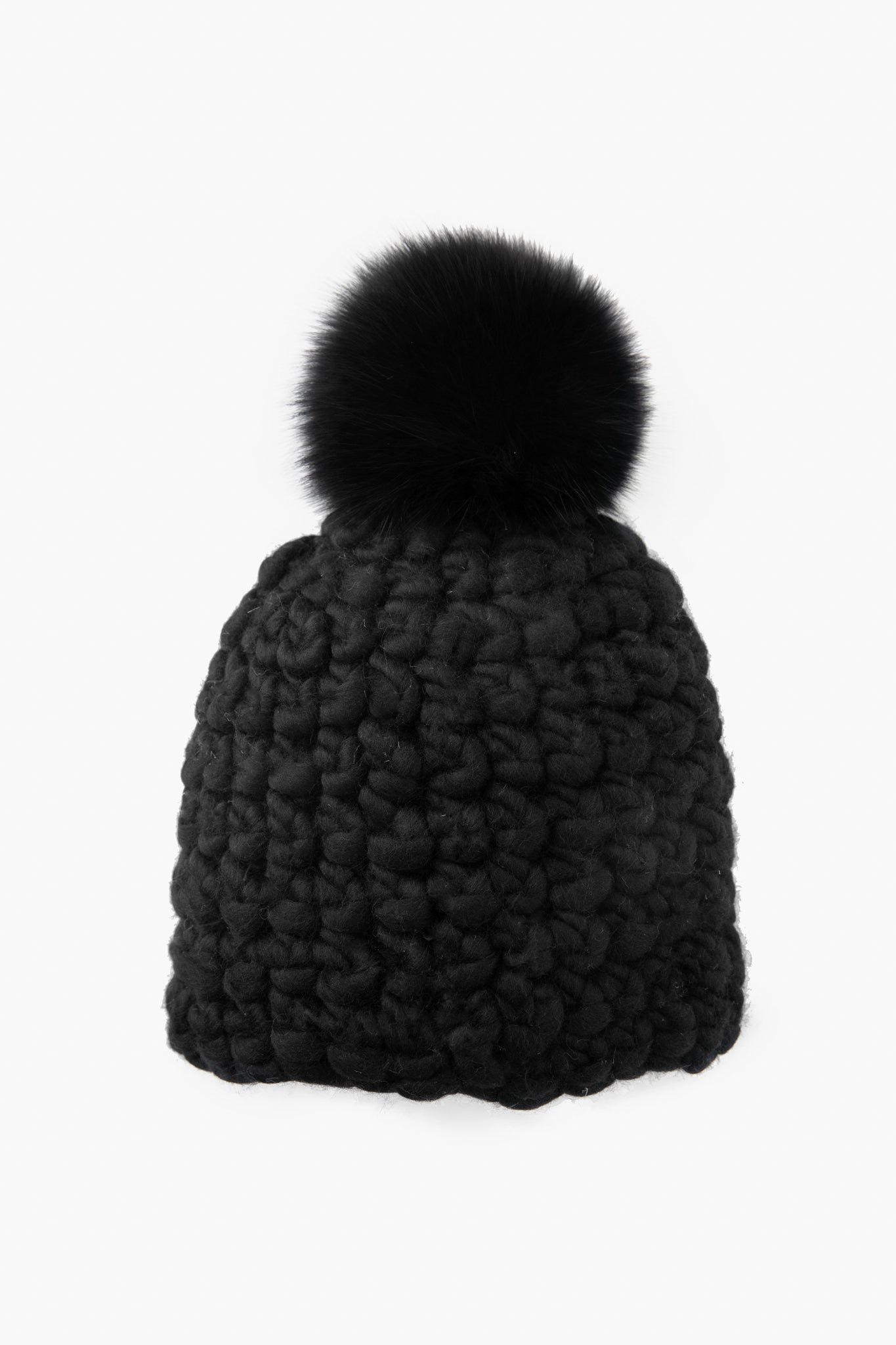 Black Beanie Pomster