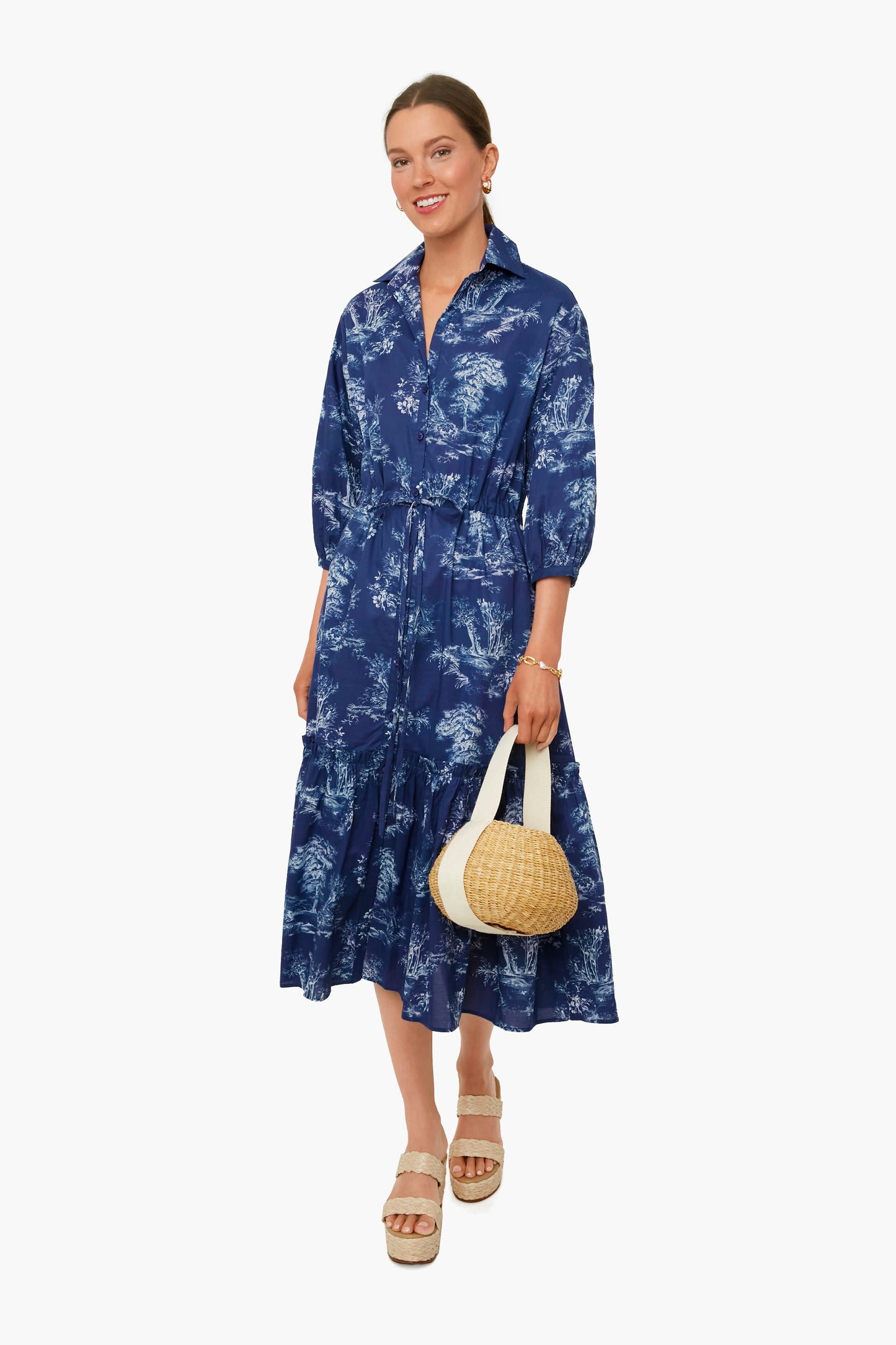 Gold Collage Chain Bracelet