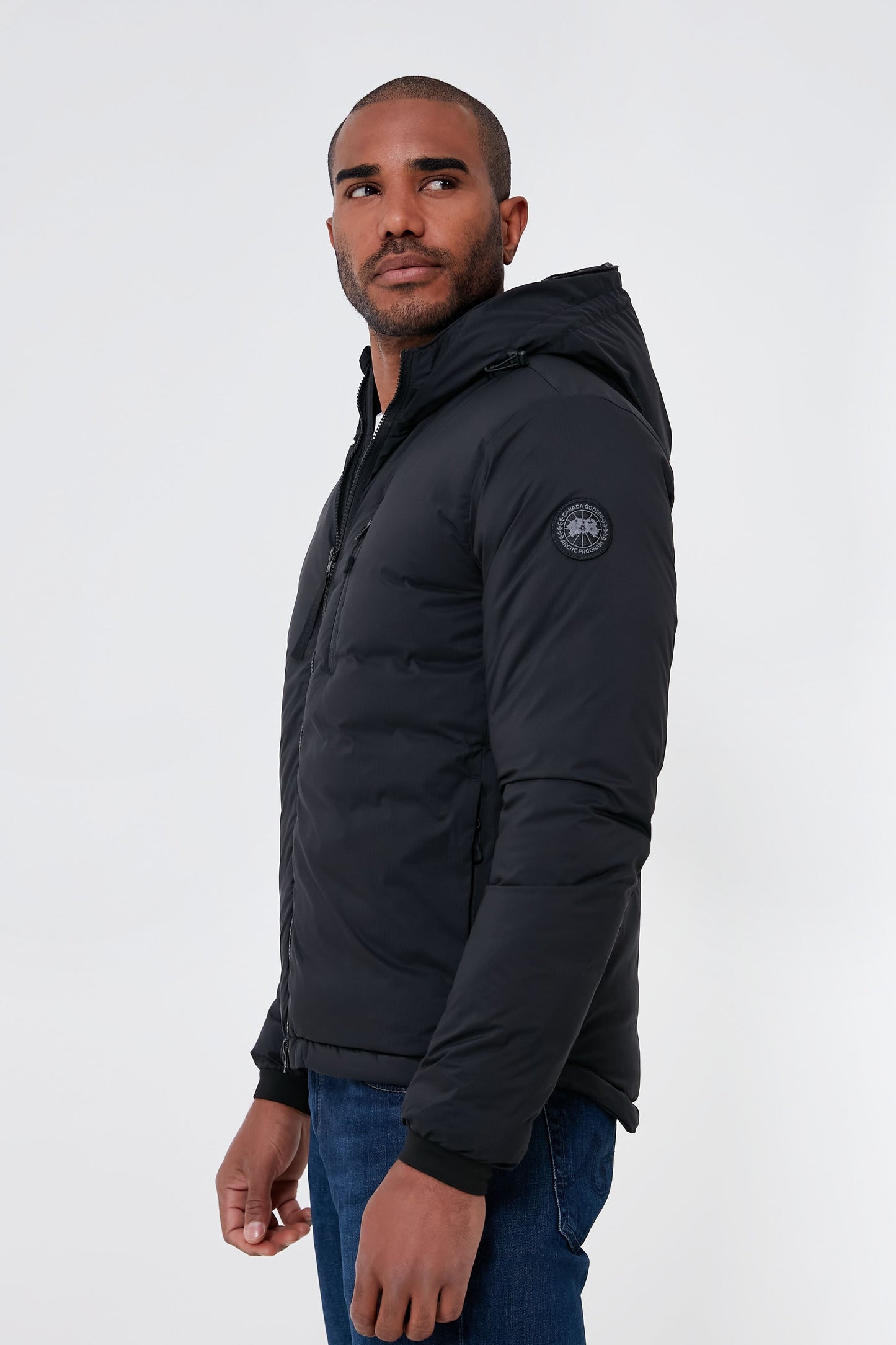 Black Black-Label Lodge Down Hoody