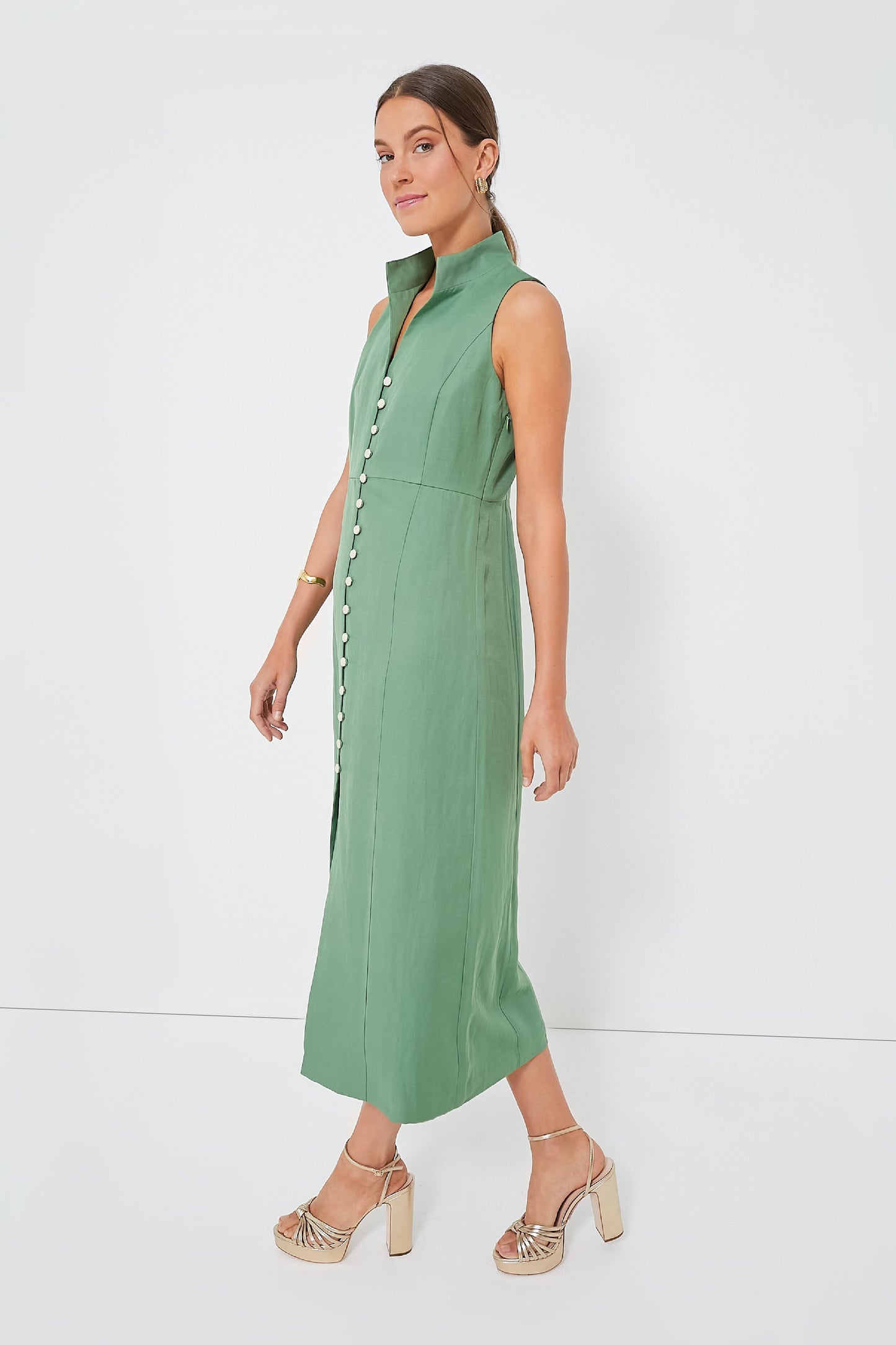 Garden Green Leighton Dress