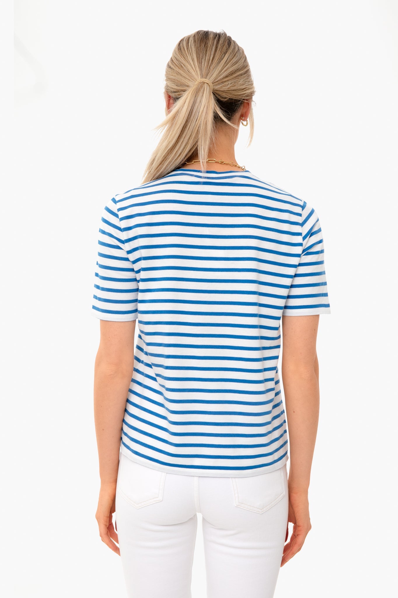 The Modern White Royal Blue