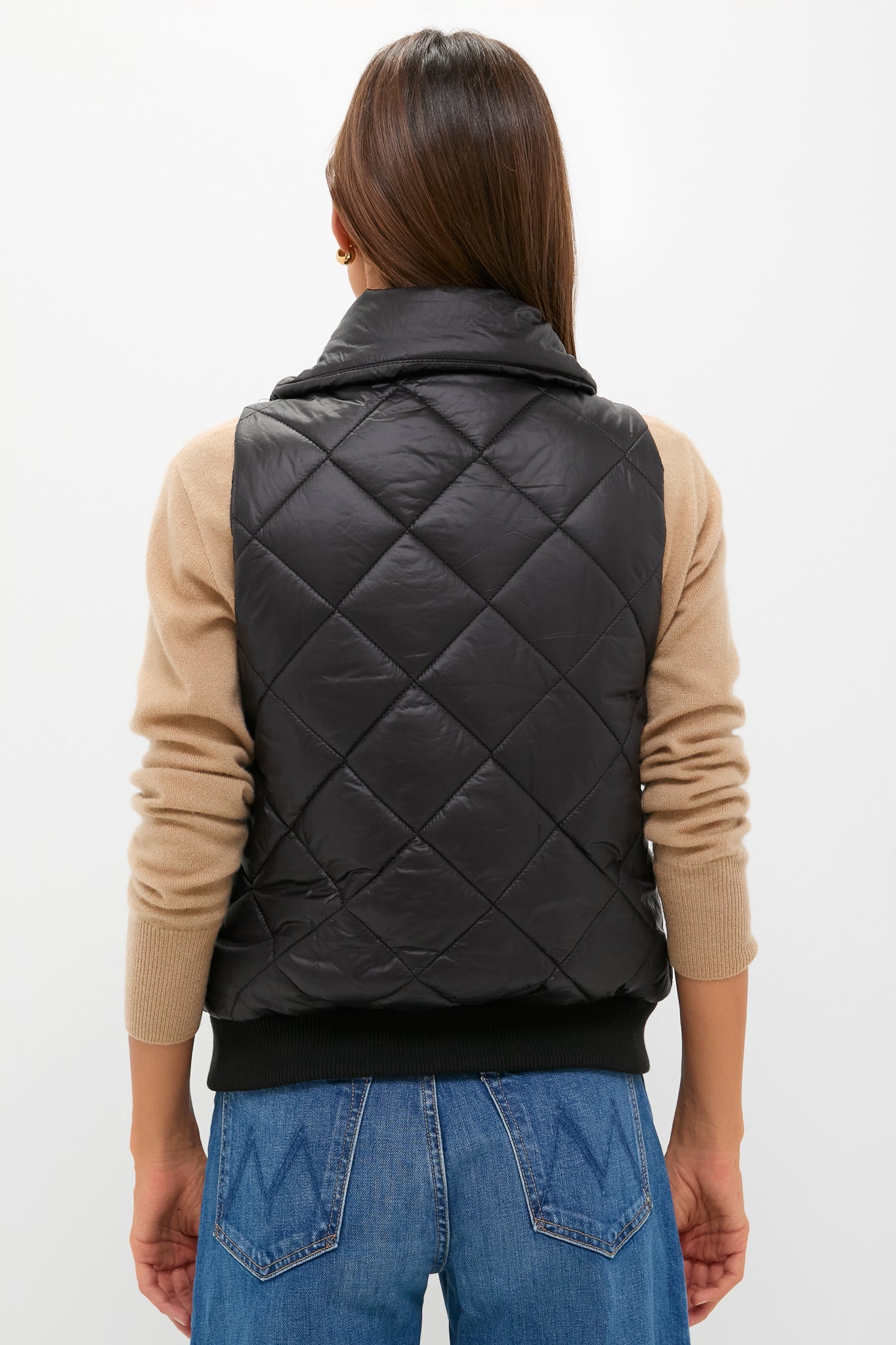 Black Jackson Quilted Vest
