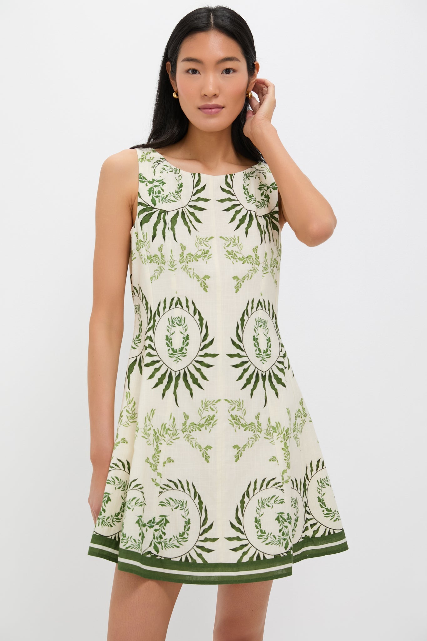 Ireland Green Layla Mini Dress