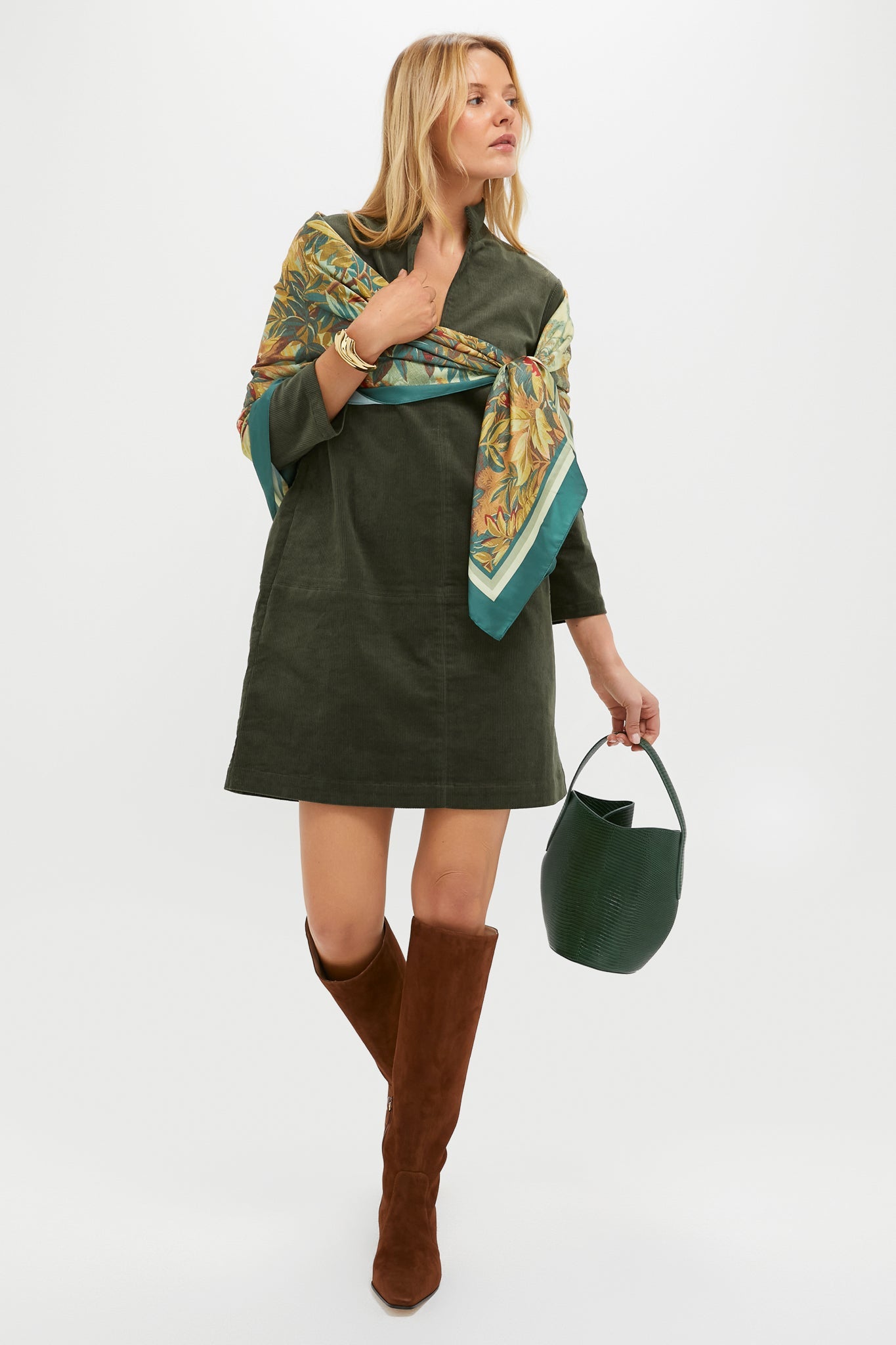 High Polish Gold Lydia Cuff