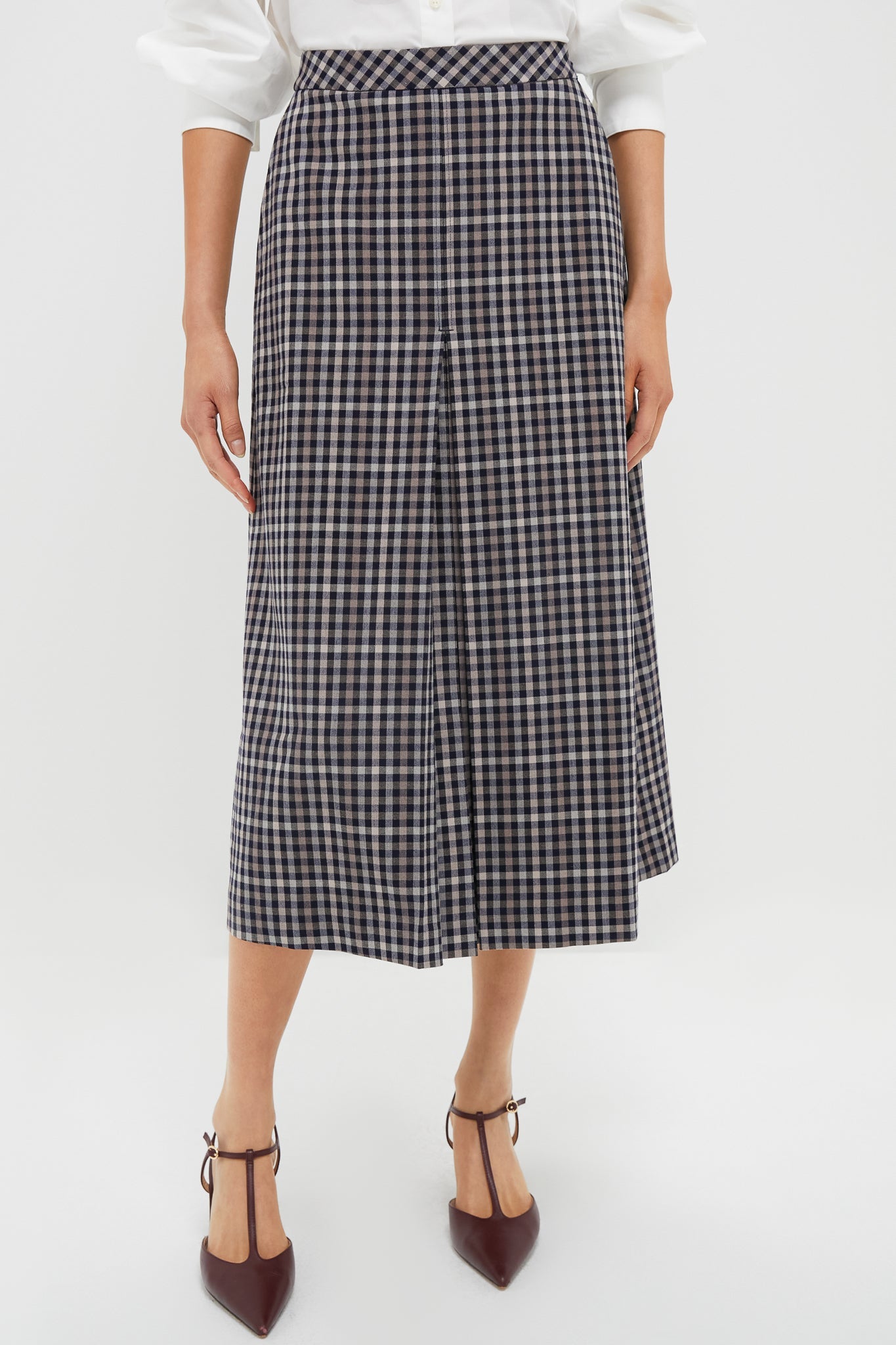 English Check Phoebe Riding Skirt