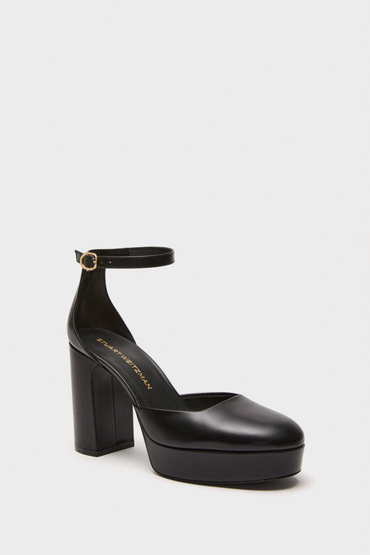 Black Dayna Platform Pumps