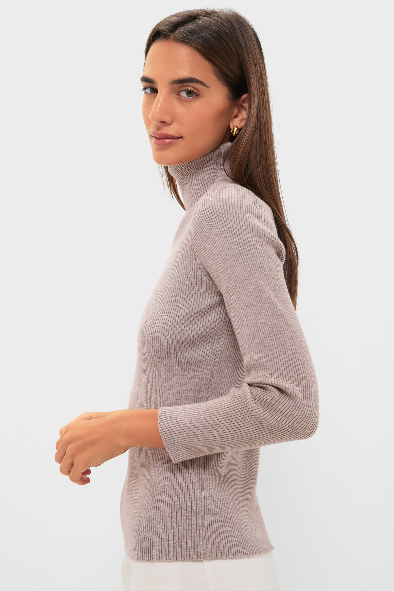 Oat Arlo Ribbed Turtleneck