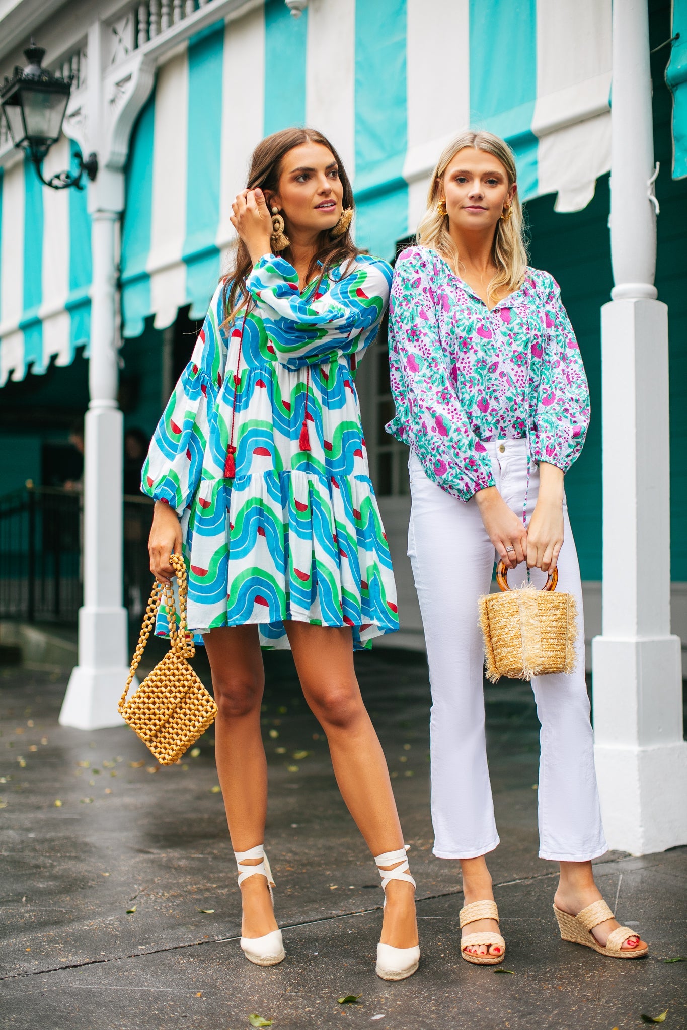 Nouveau Balloon Sleeve Dress