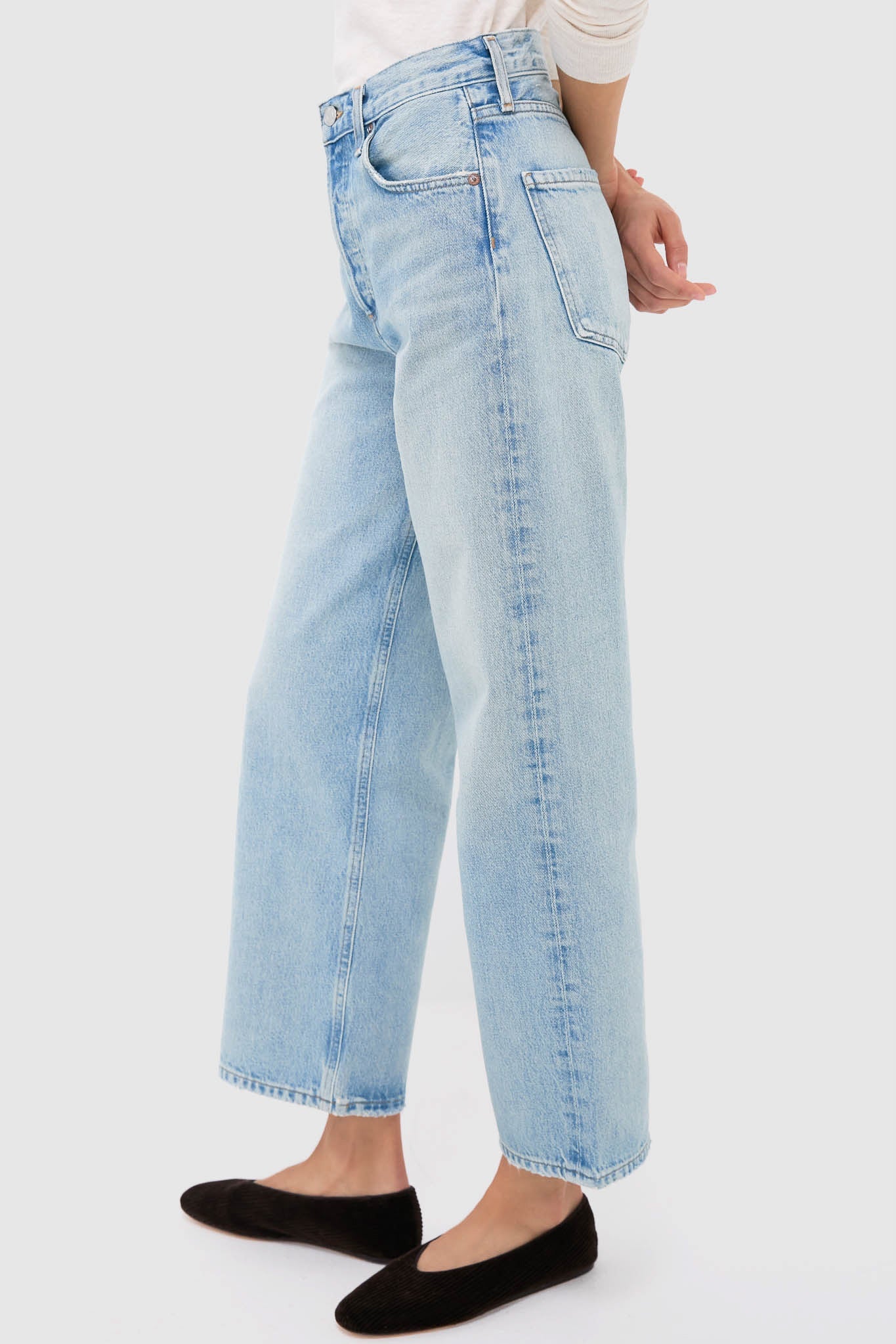 Orten High Rise Wide Leg Ren Jean