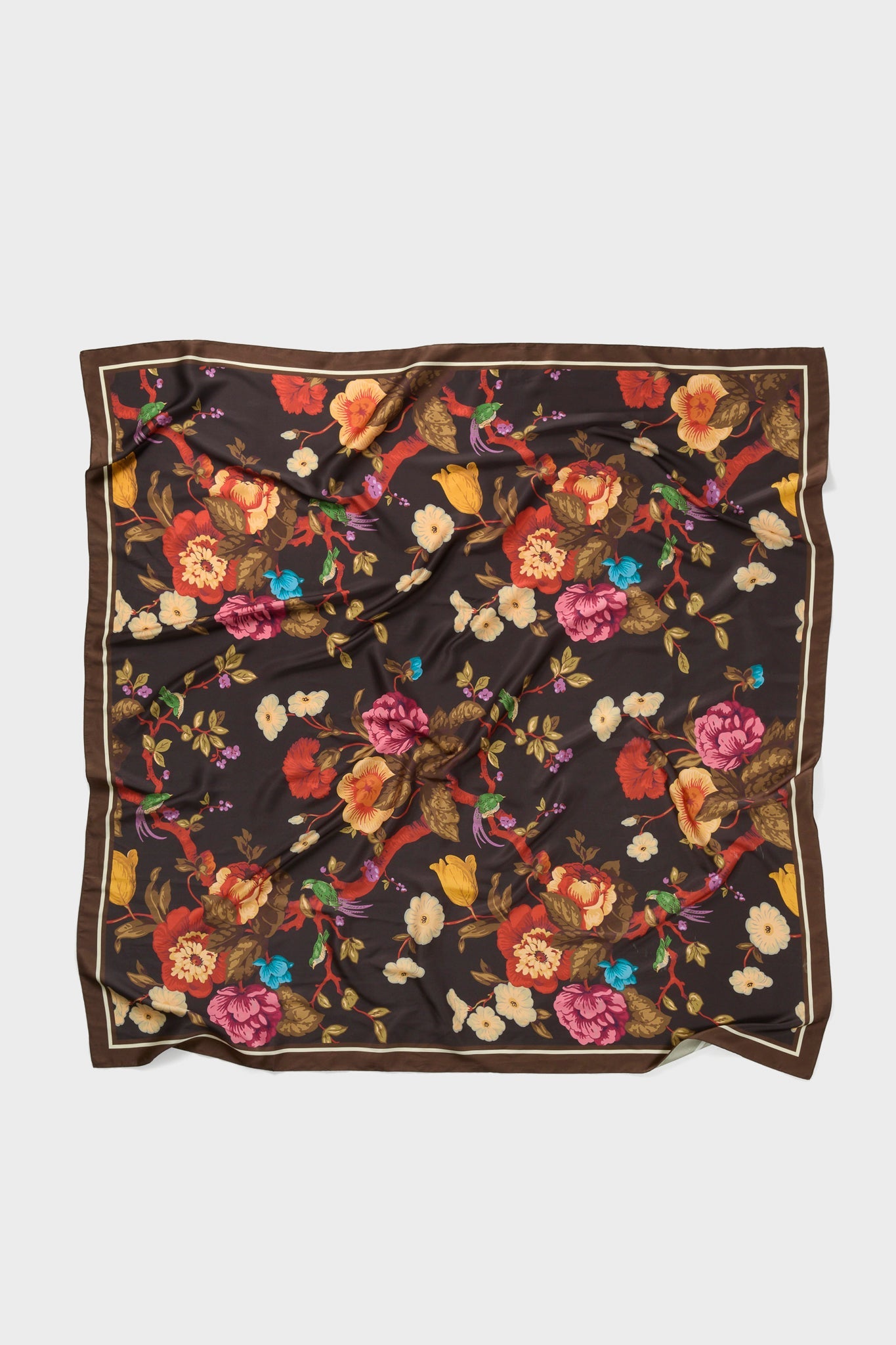 Baroque Floral Large Scarf