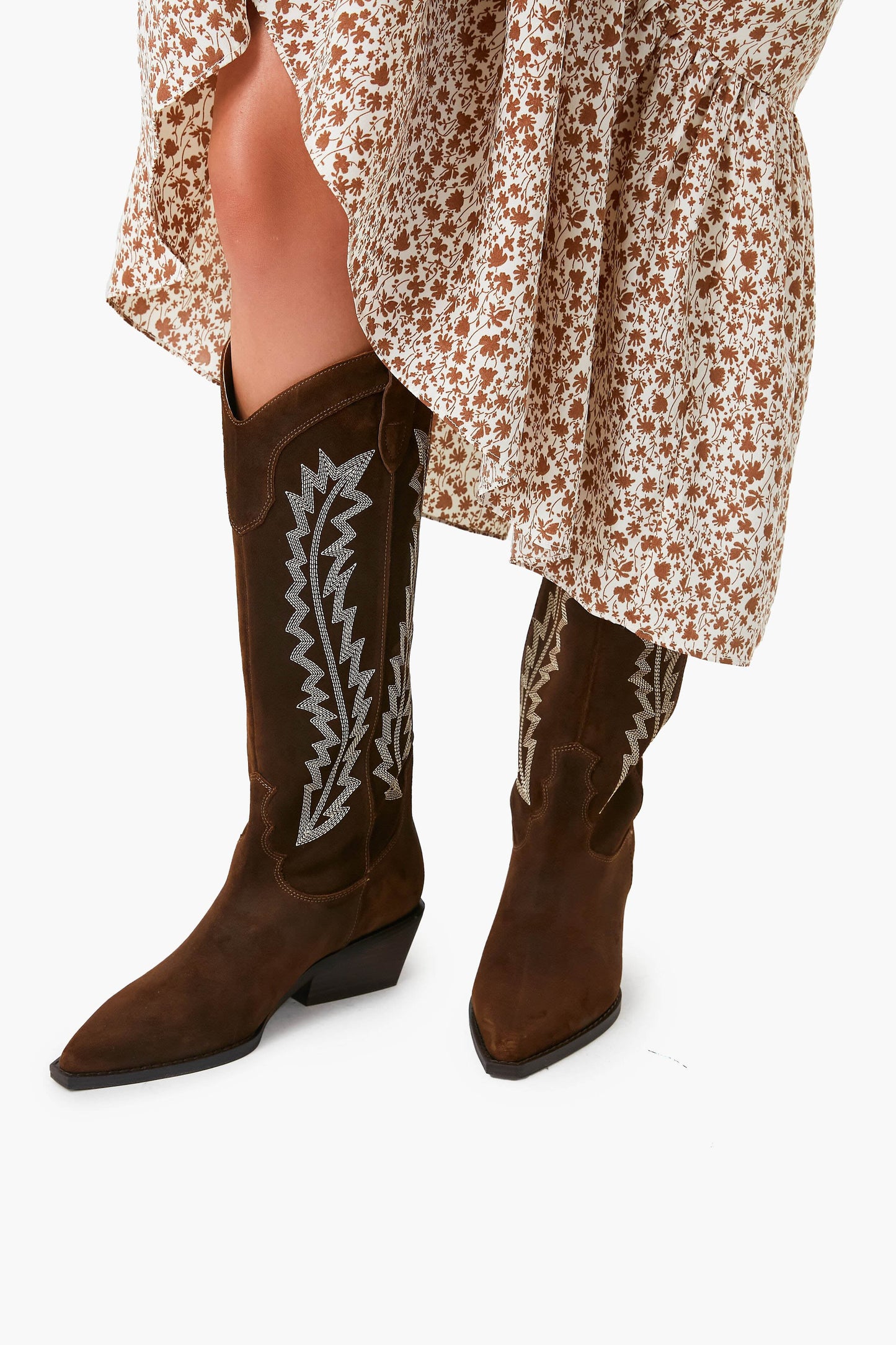 Brown Roselle Boots