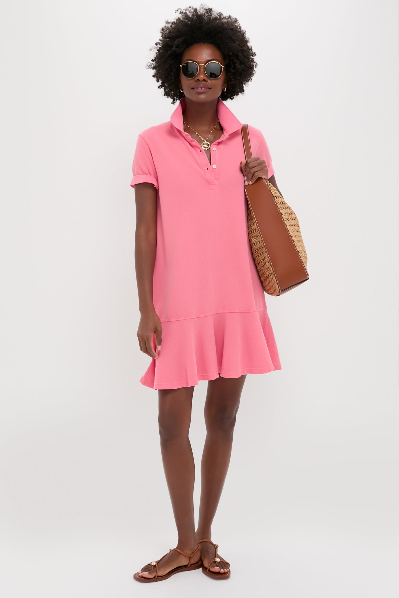 Gold Forever Sundial Cutout Coin Pendant