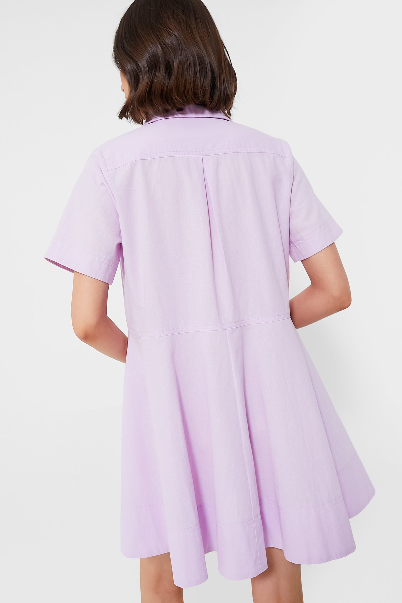 Lilac Meryl Shirt Dress