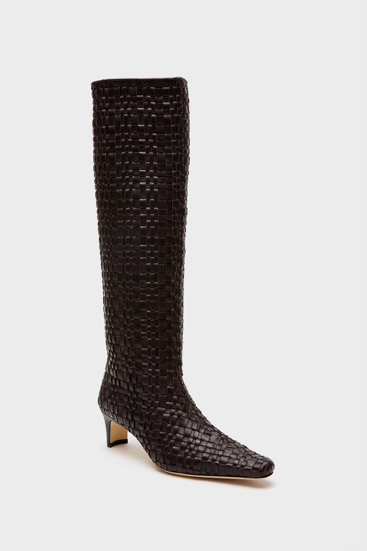 Espresso Woven Wally Boot