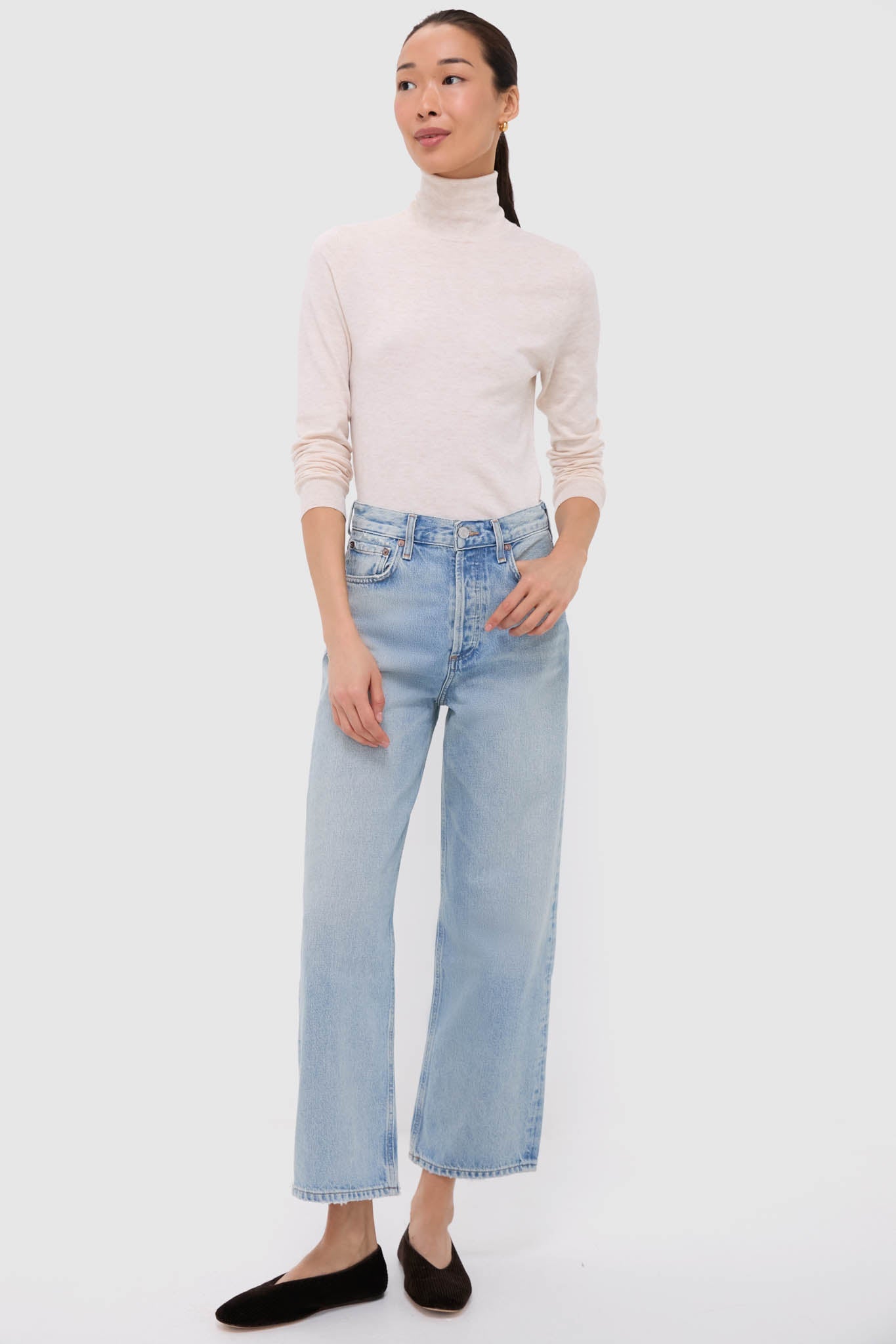 Orten High Rise Wide Leg Ren Jean