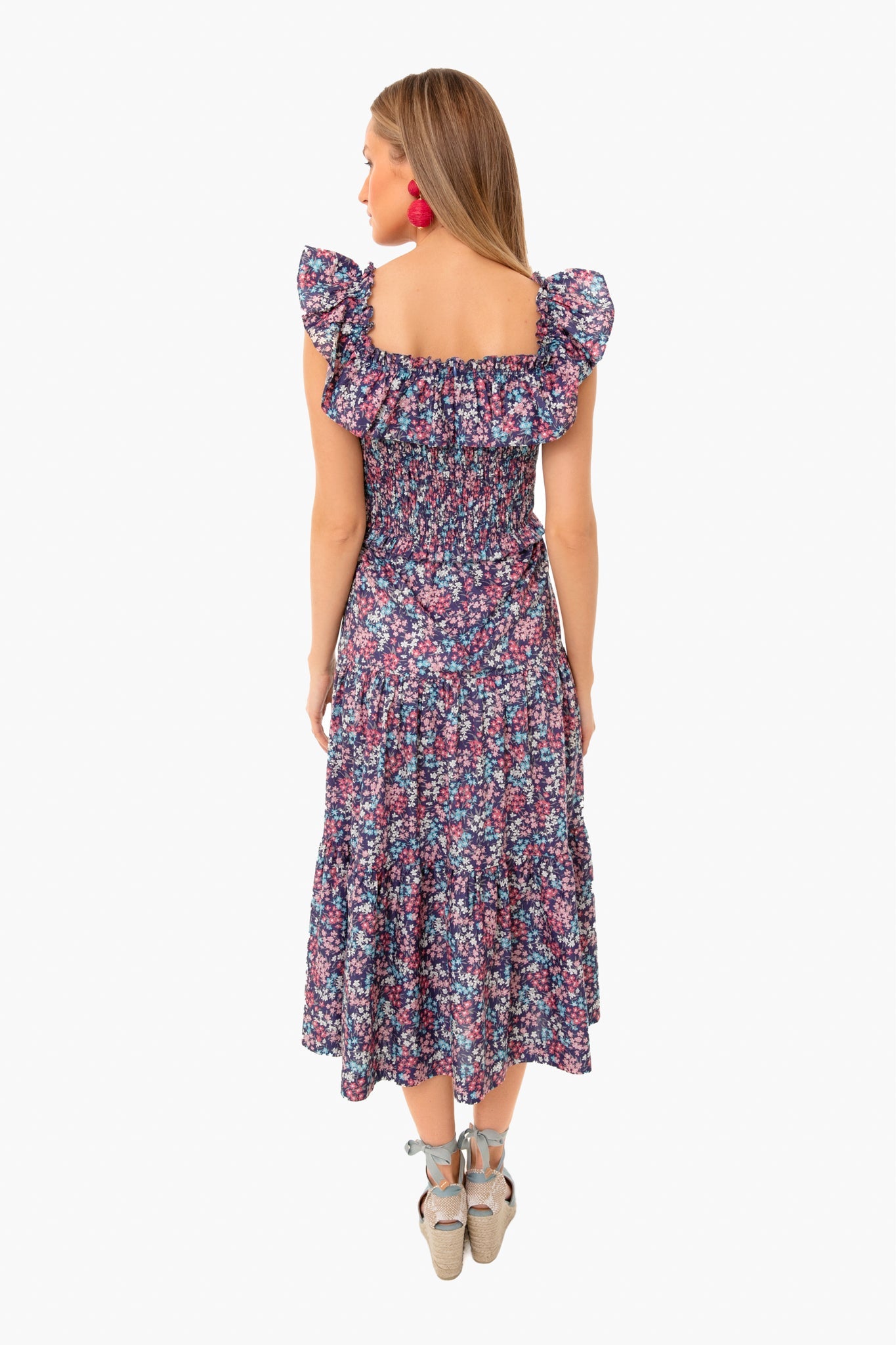 Pink Lissa Liberty Ruffle Dress
