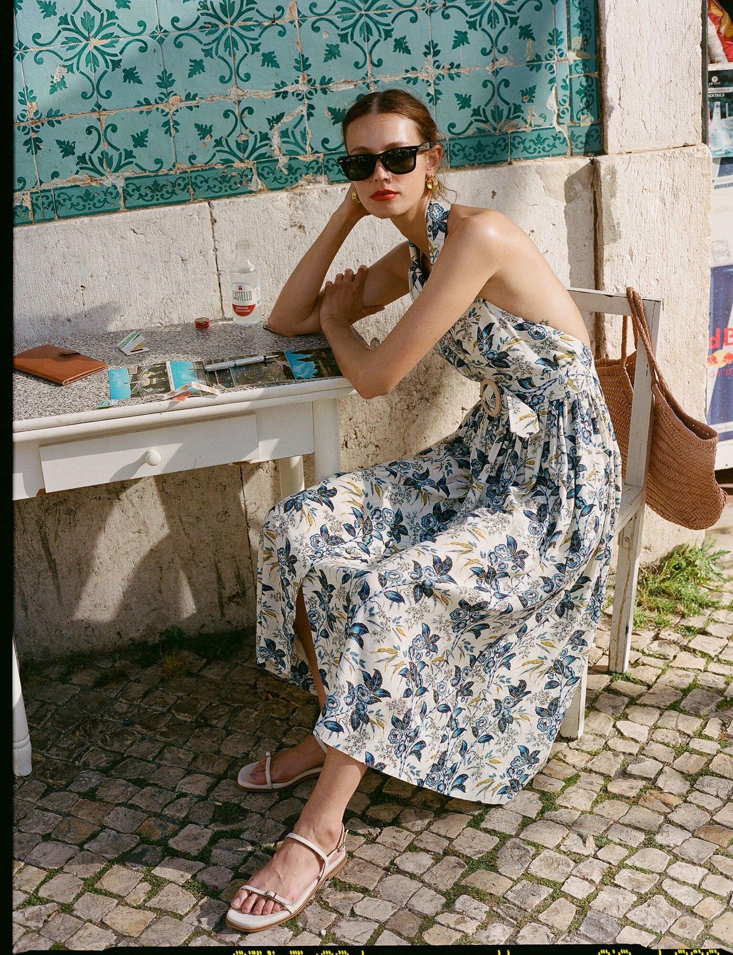 Larkspur Chintz Lena Dress