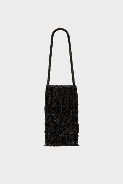 Black Beaded Josephine Mini Bag