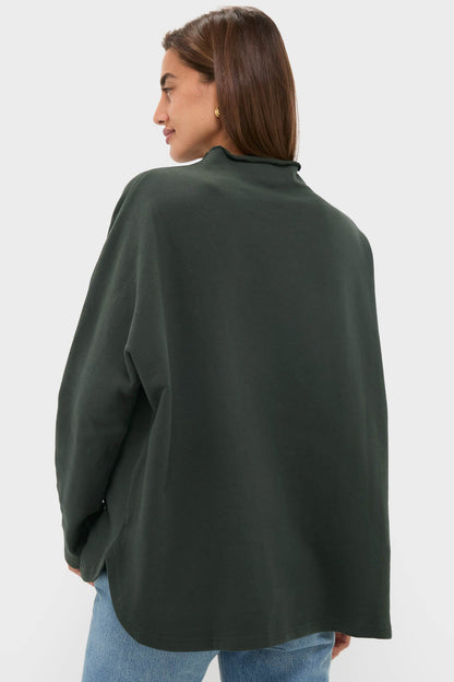 Dark Green Bowie Popover