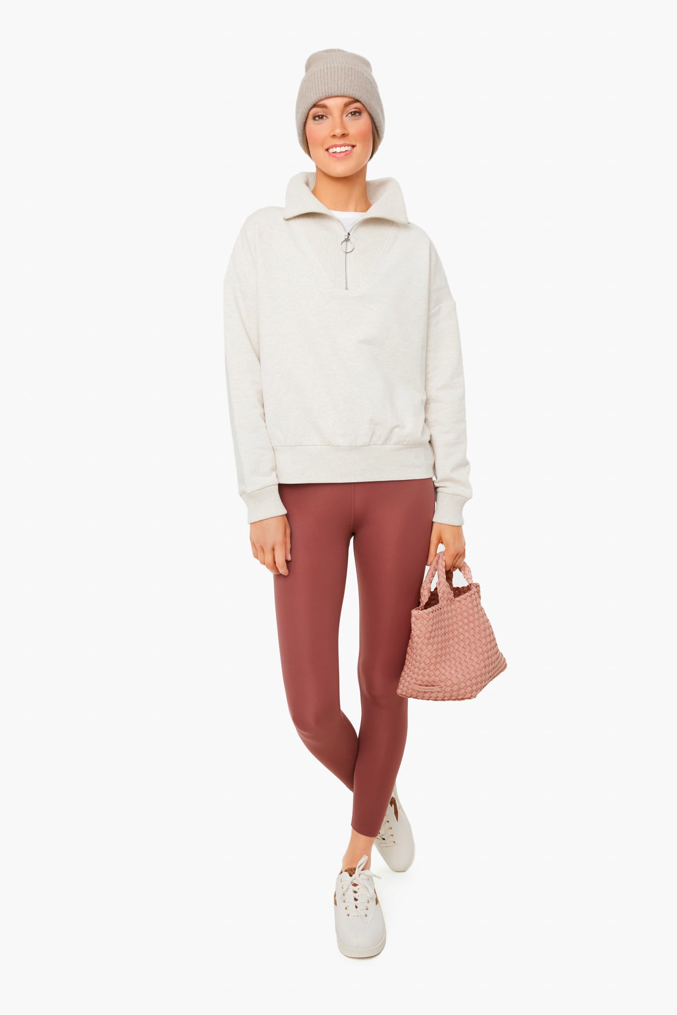 Ivory Marl Miller Sweat