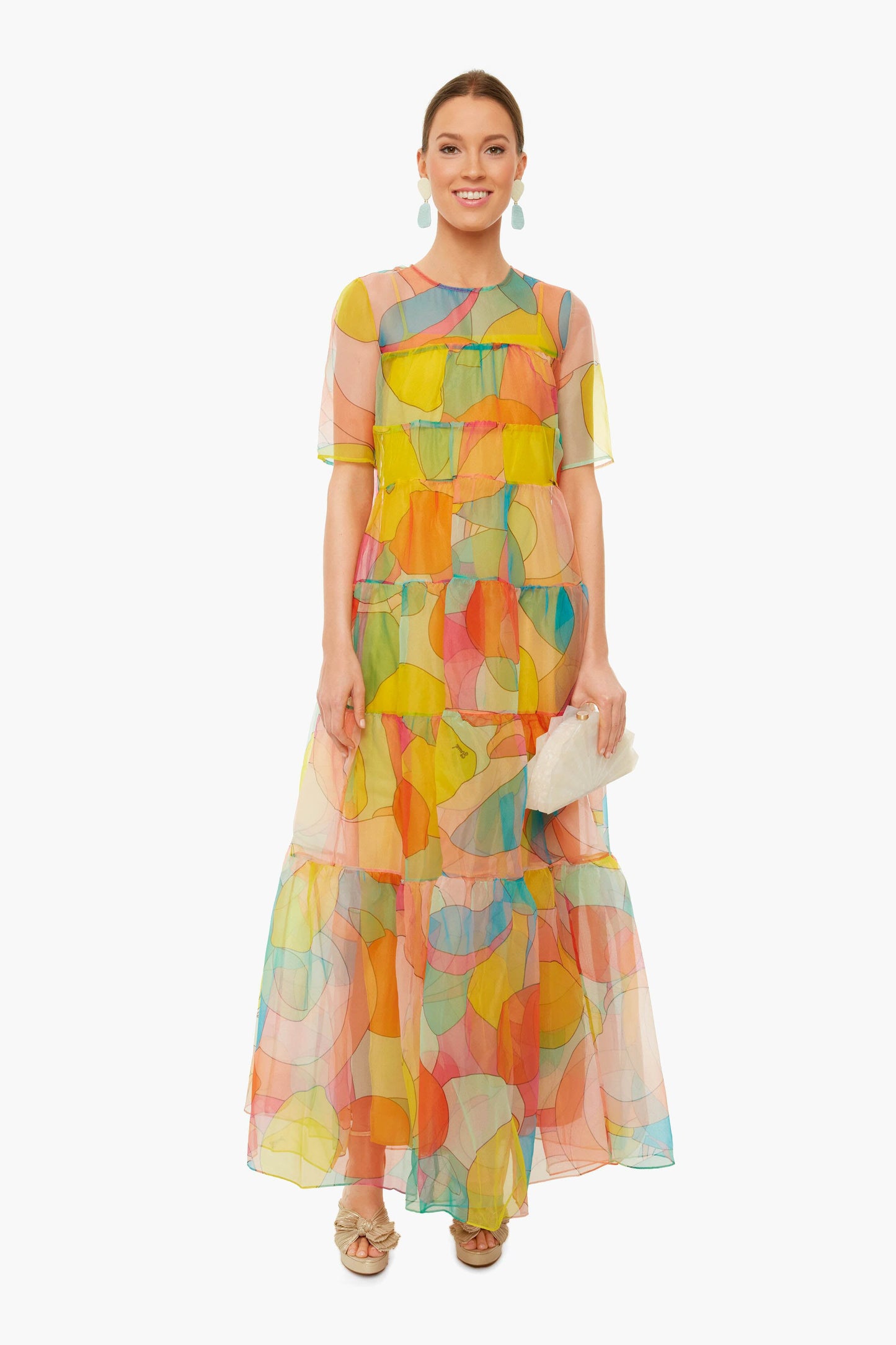 Citrus Kaleidoscope Hyacinth Dress