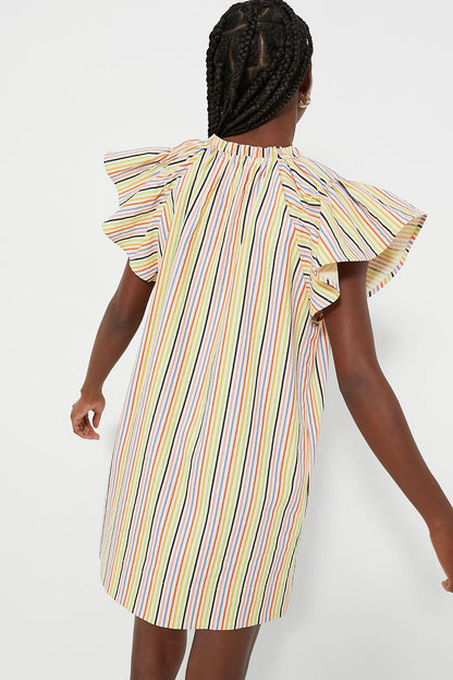 Rainbow Stripe Vivi Dress
