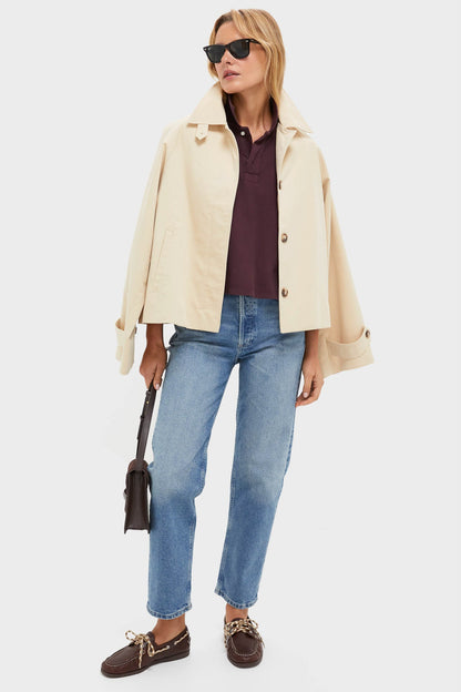 Winetasting Long Sleeve Pique Holmes Boyfriend Polo