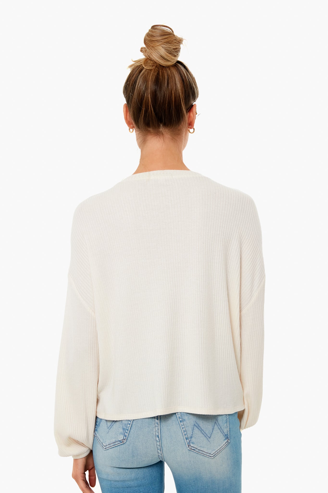 Annie Rib Long Sleeve Top