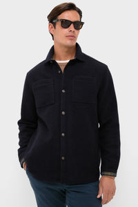 Navy Marl