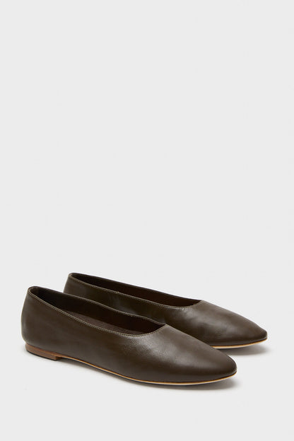 Truffle Alba Ballet Flat