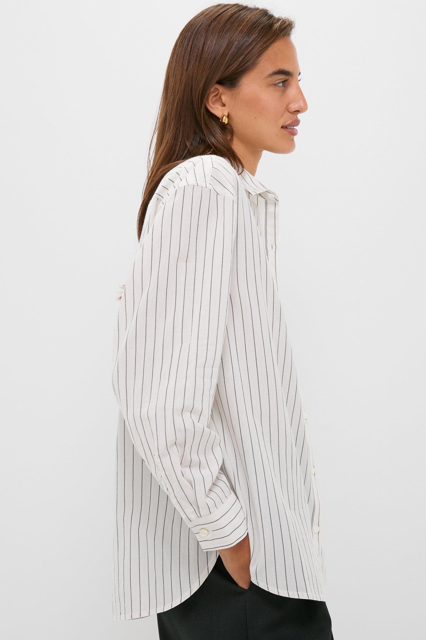 Pacific Stripe Wexler Cotton Button Down