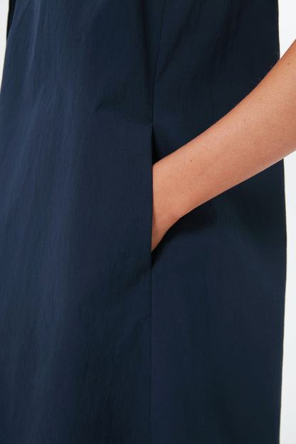 Navy Sleeveless Charlie Dress
